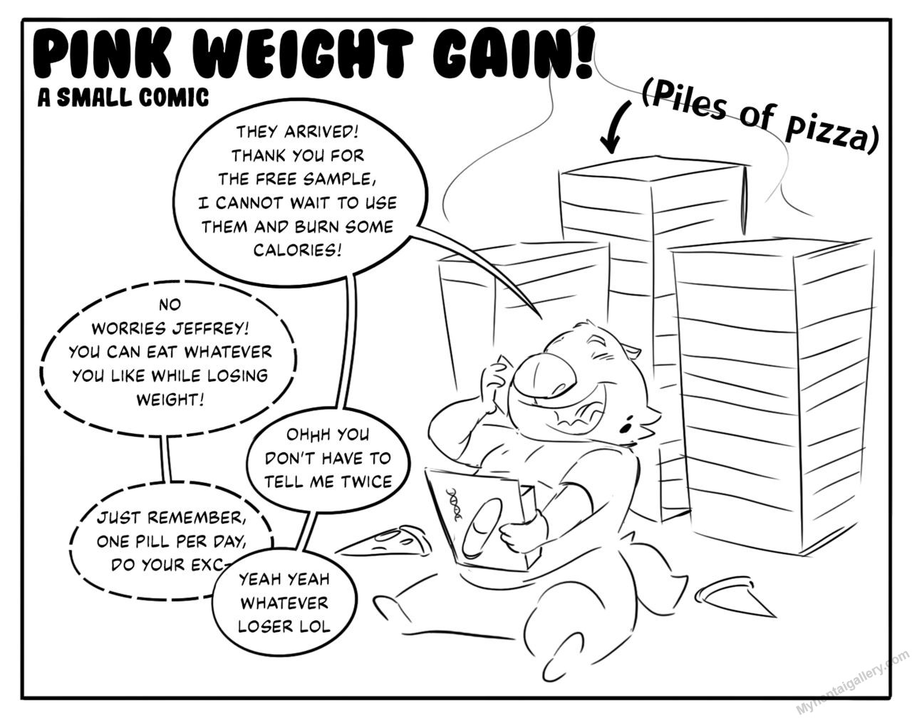 Pink Weight Gain! HD Hentai Porn Comic - 001_6