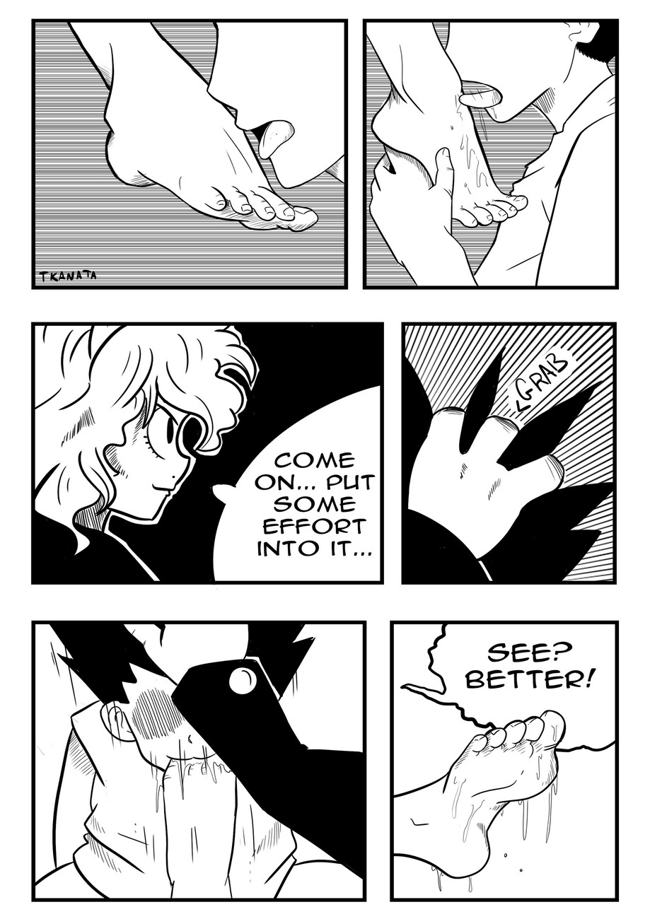 Pitou Feet Worship Porn Comic - Page 005