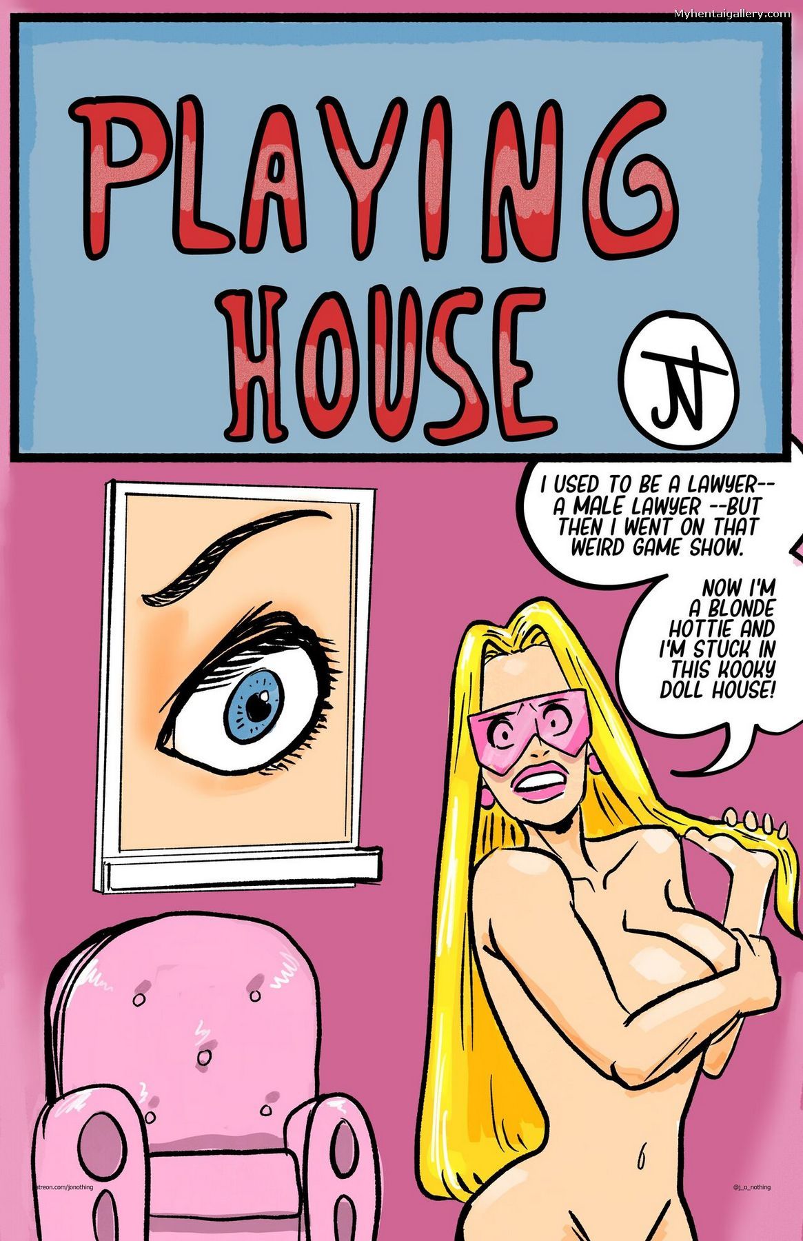 Playing House Porn Comic - Page 001