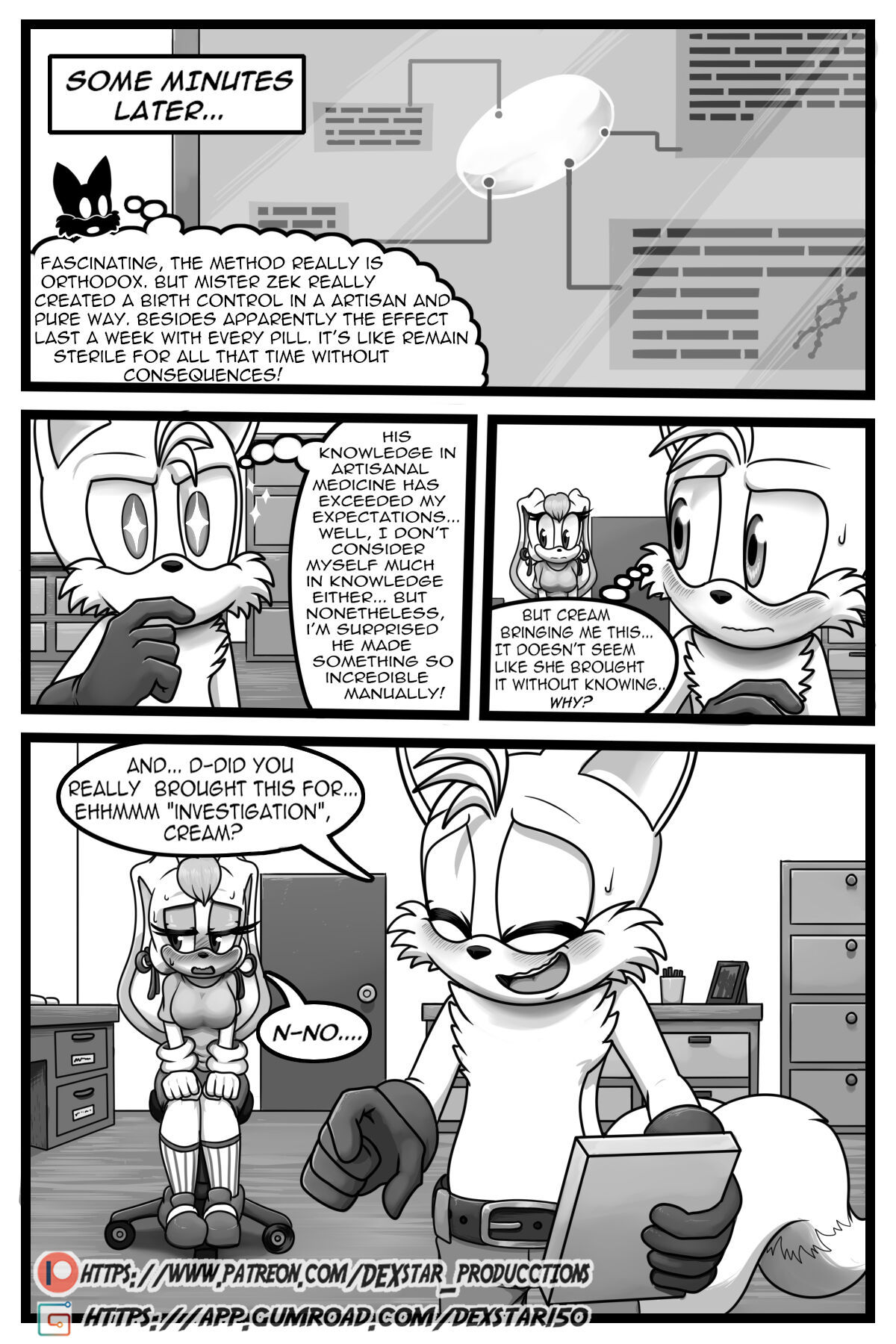 Cartoon Fuck Cream - Please Fuck Me - Cream x Tails Porn Comic - Page 00005_2