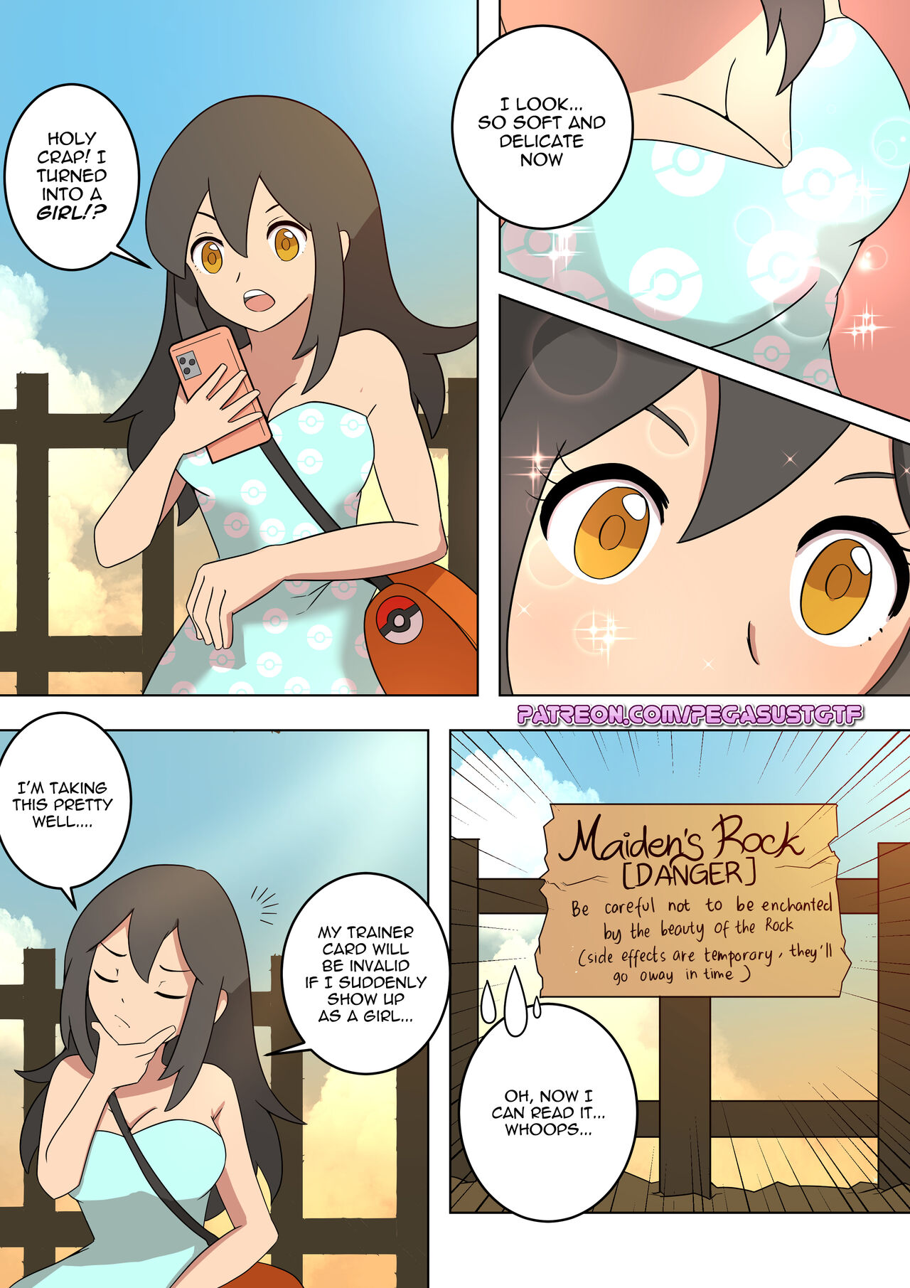 Pokemon Sightseer HD Hentai Porn Comic - 017