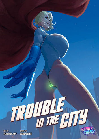 Hentai Power Girl Porn - Power Girl - Trouble In The City Hentai HD Porn Comic - My Hentai Comics