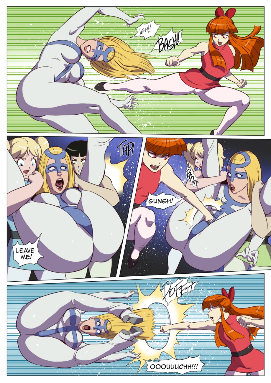 Powerpuff Girls VS Femme Fatale Porn Comic - Page 004