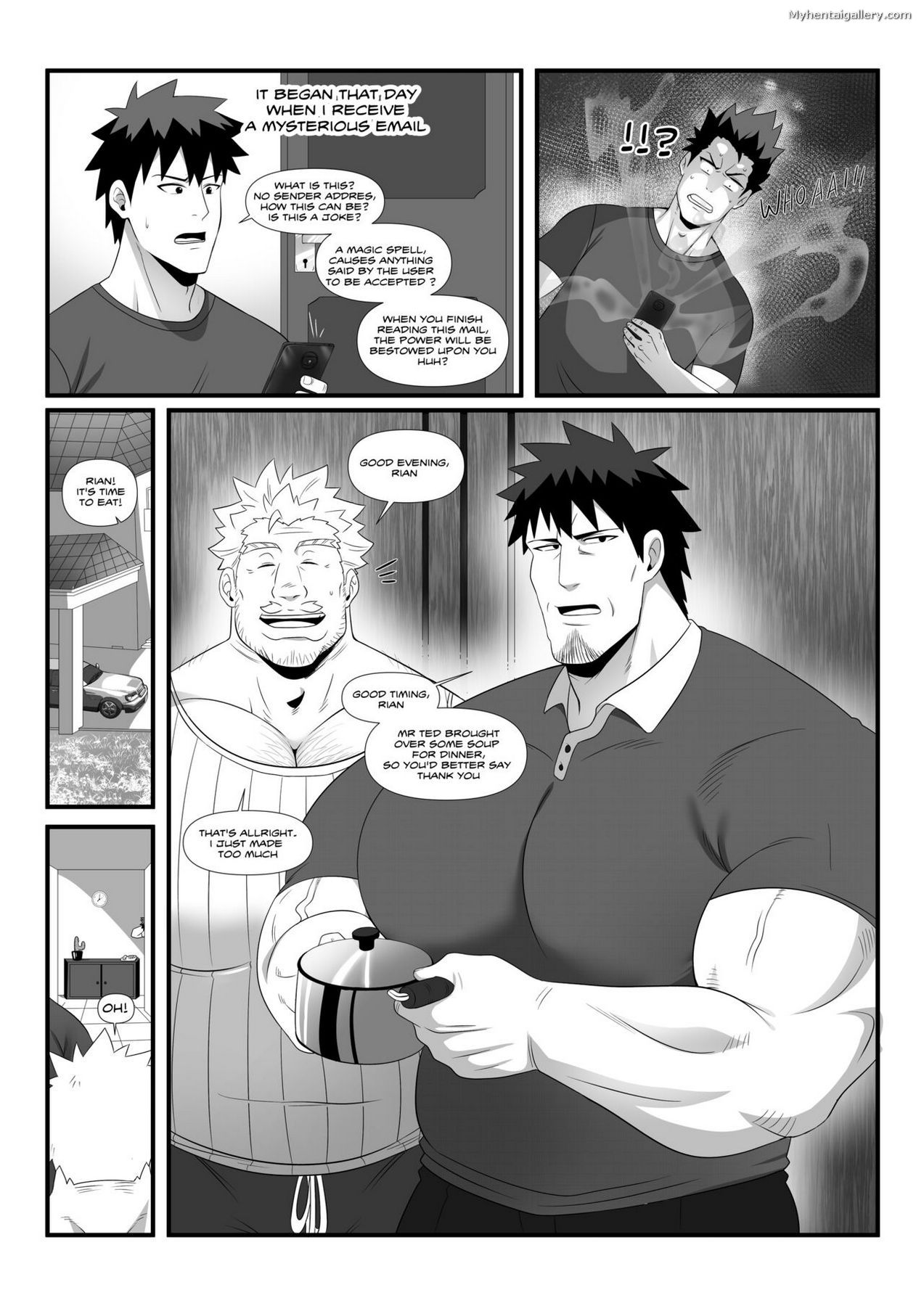 Precious Mail Remake Porn Comic - Page 002