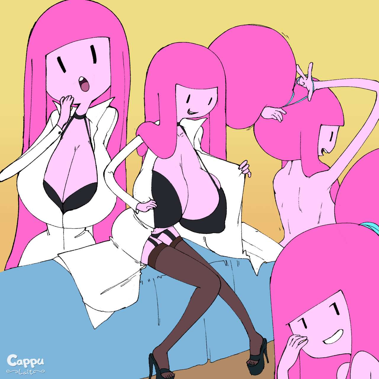 Hentai Princess Bubblegum Nude - Princess Bubblegum & Finn HD Hentai Porn Comic - 001