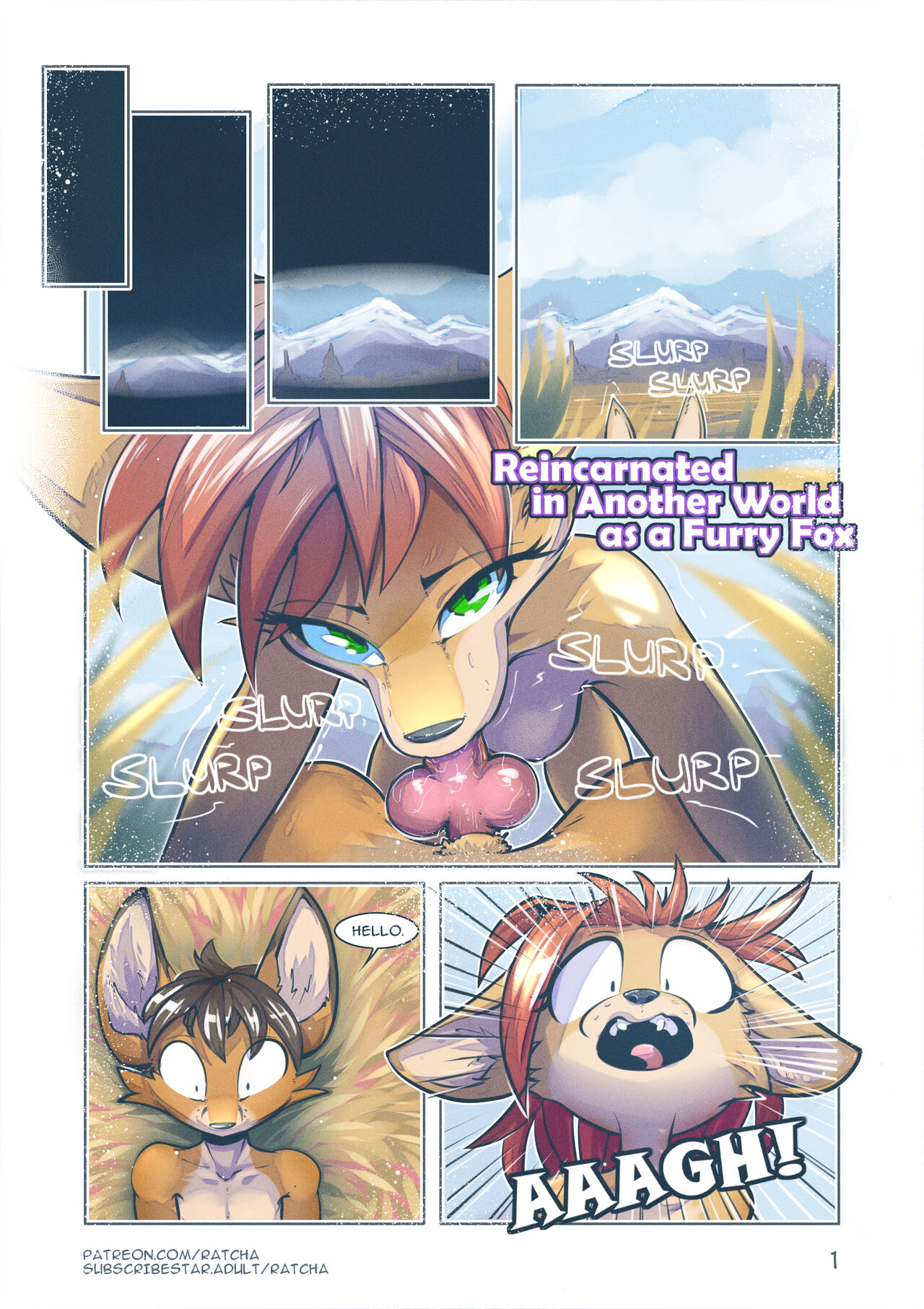 Reincarnated In Another World As A Furry Fox Porn Comic - Page 001