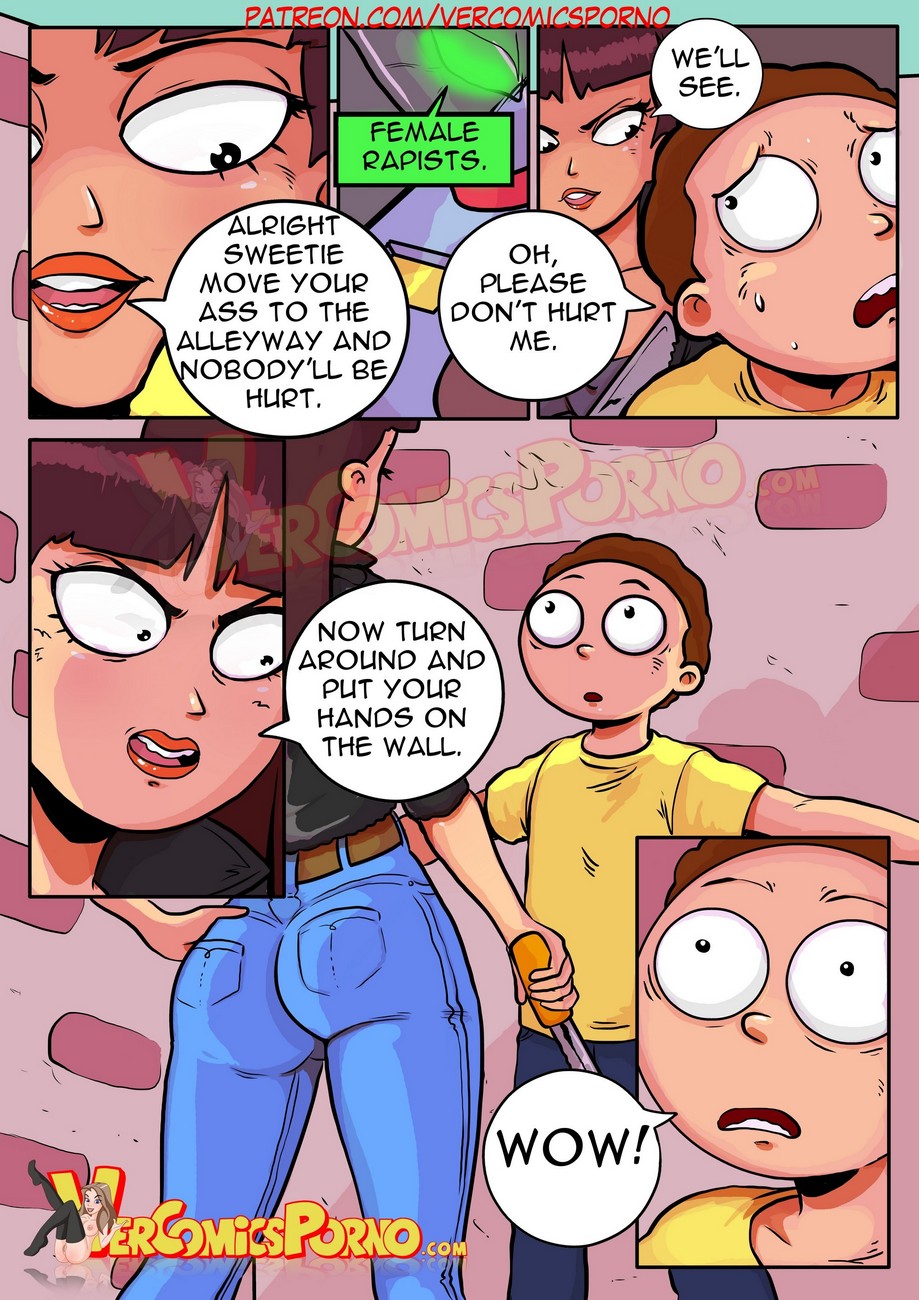 Rick & Morty - Pleasure Trip Porn Comic - Page 010