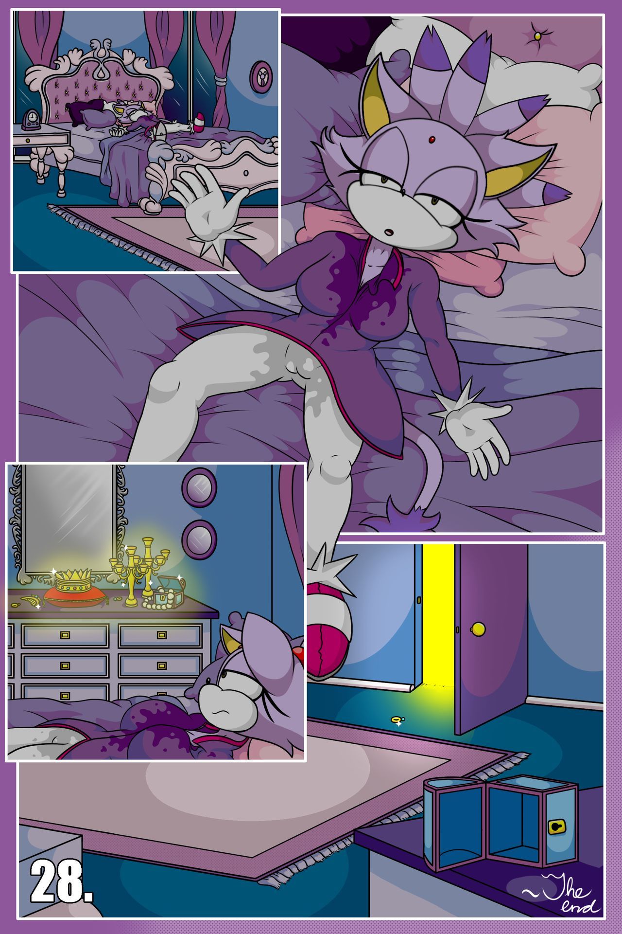 1280px x 1920px - Rouge And Blaze In House Call Porn Comic - Page 029_1