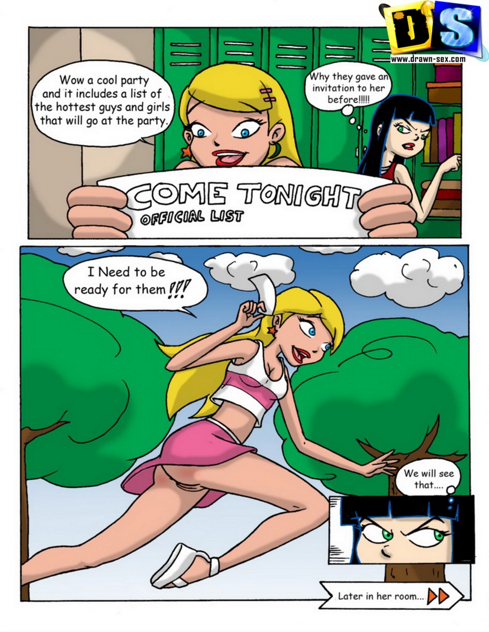 Sabrina The Witch Porn Comic - Page 002