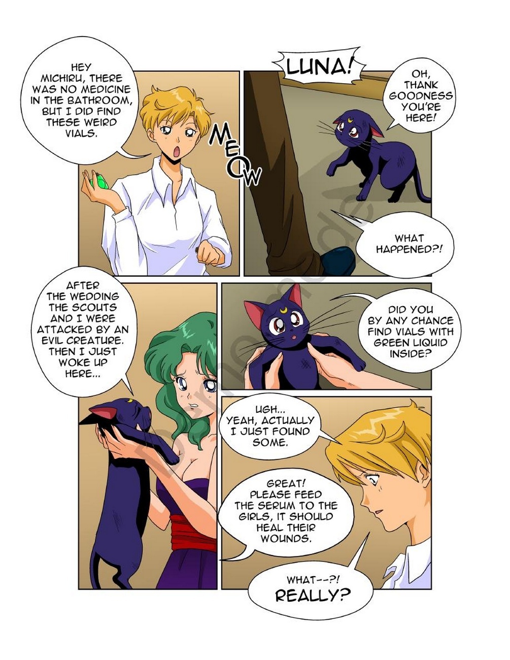 Sailor Moon Eternal Climax Porn Comic - Page 003