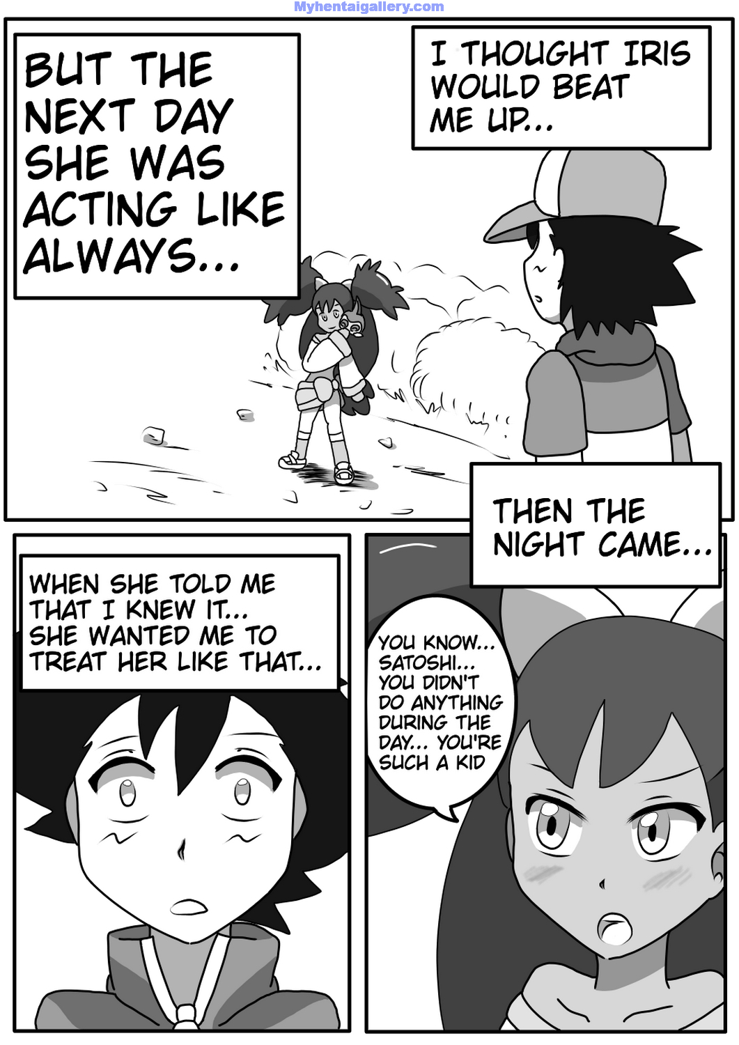 Satoshi And Koharu's Daily Talk 4 - An Ishunian Rage Porn Comic - Page 006