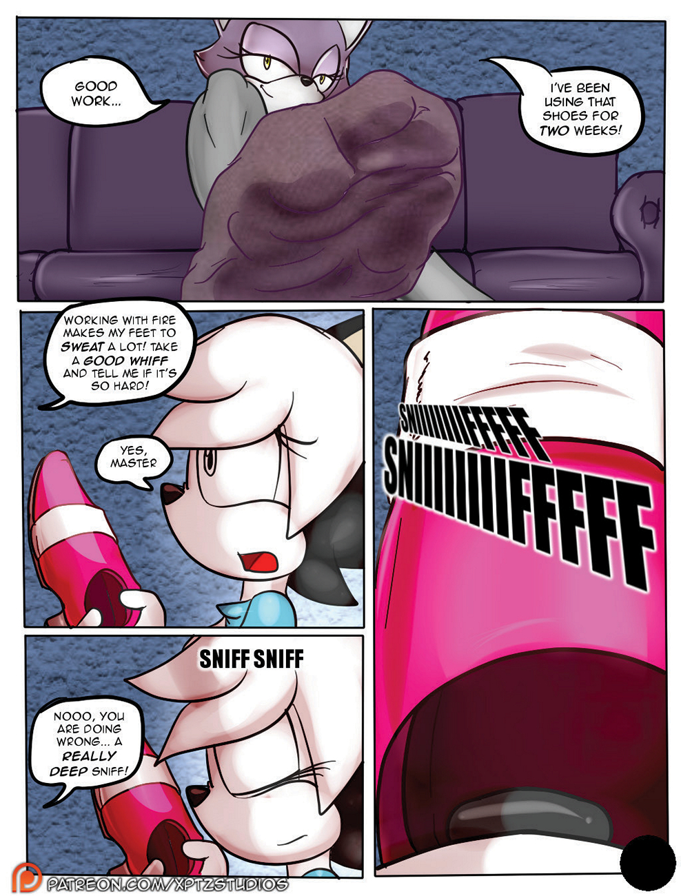 Saturday Feet Live (Yuri) Porn Comic - Page 003