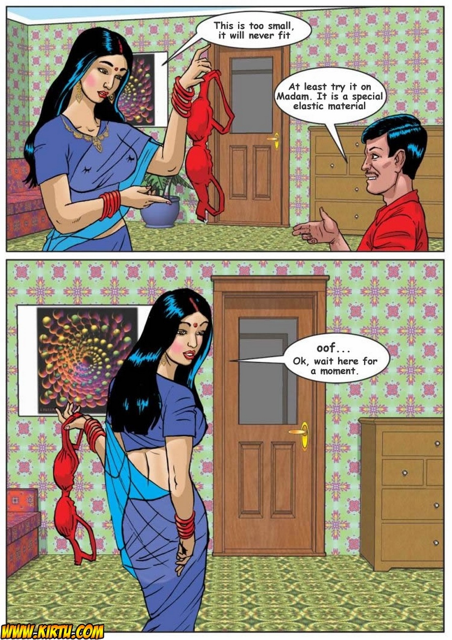 Savita Bhabhi 1 - Bra Salesman Porn Comic - Page 005