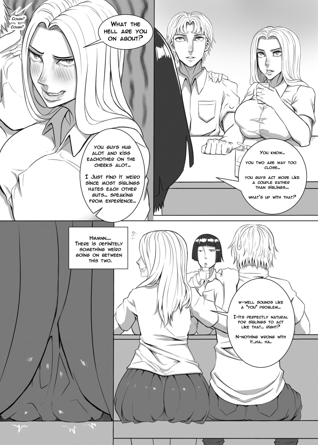 Secret Relationship Porn Comic - Page 001