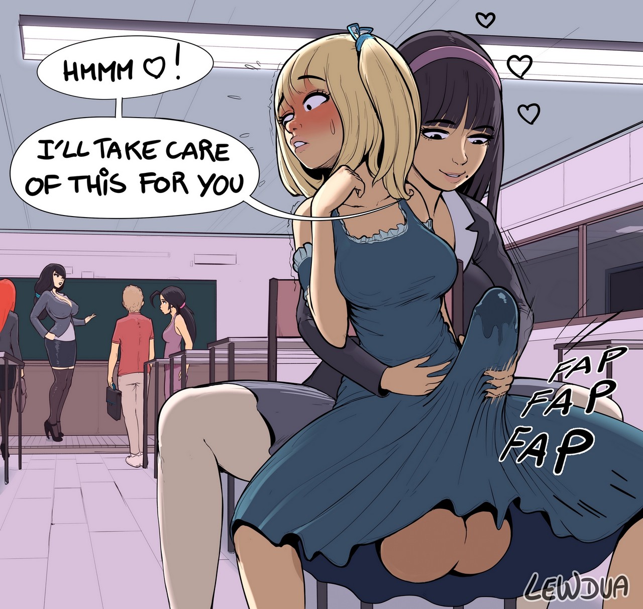 1280px x 1212px - See Me After Class HD Hentai Porn Comic - 001