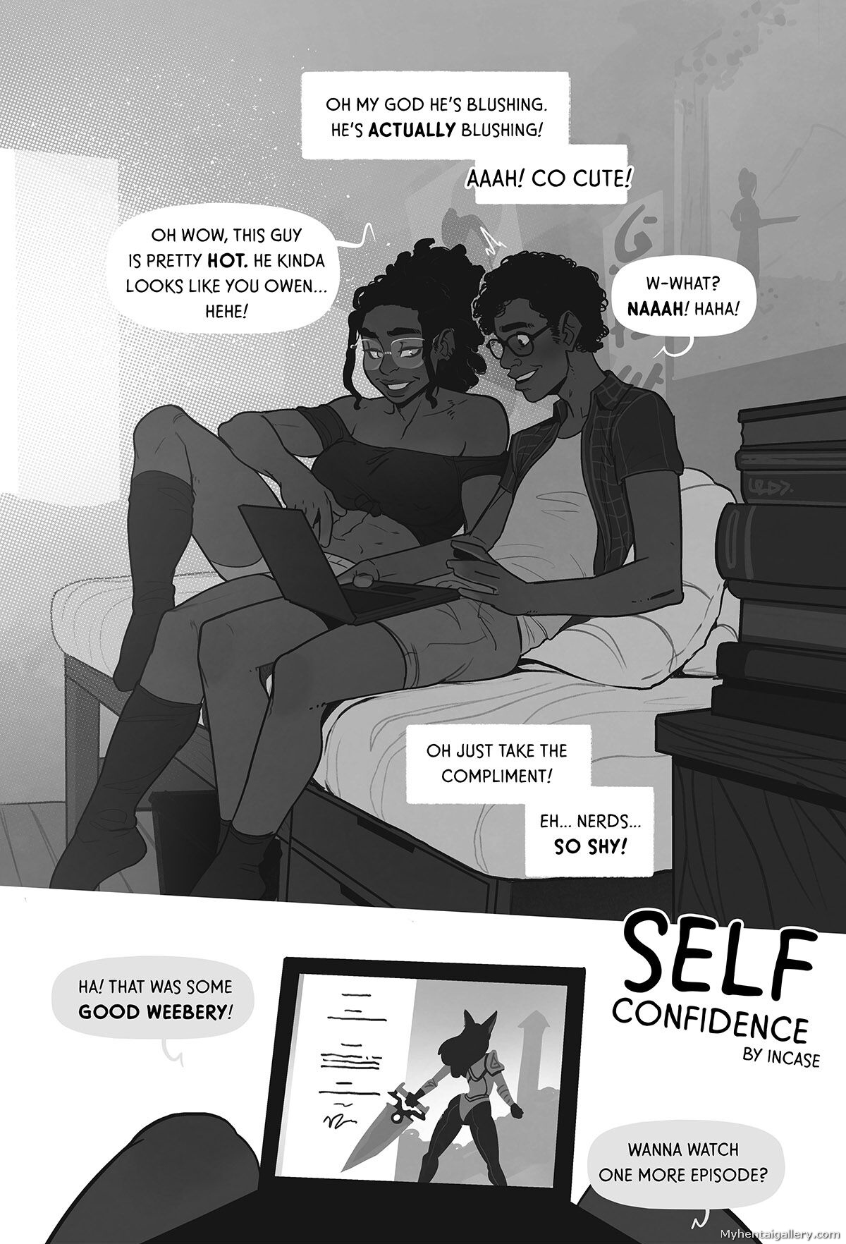 Self Confidence Porn Comic - Page 002