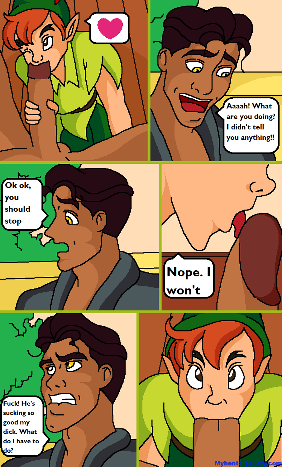 Sex Book - Naveen And Peter Pan Porn Comic - Page 010