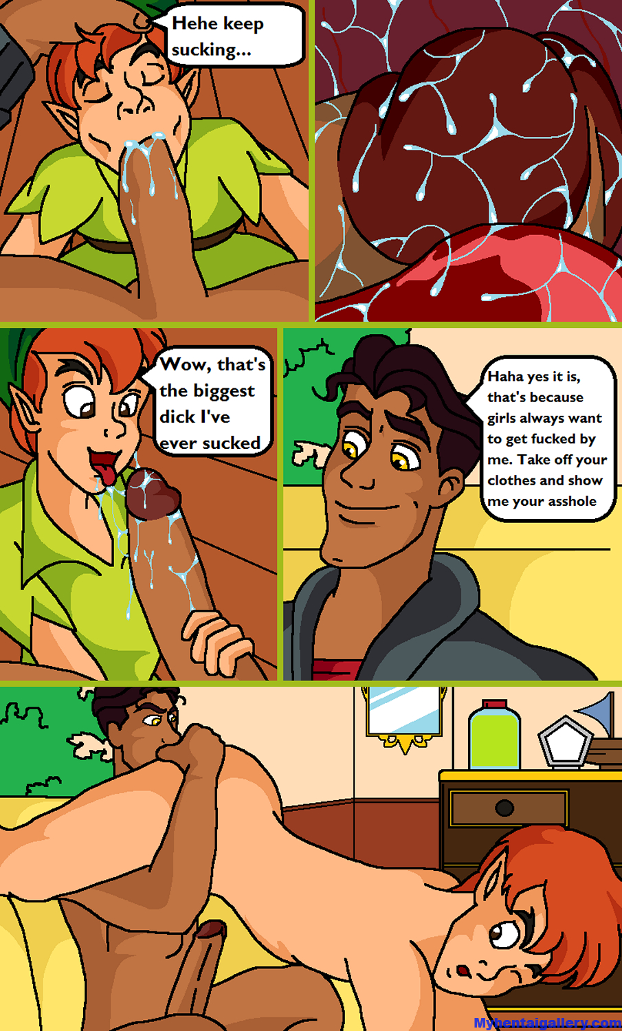 Sex Book - Naveen And Peter Pan Porn Comic - Page 015