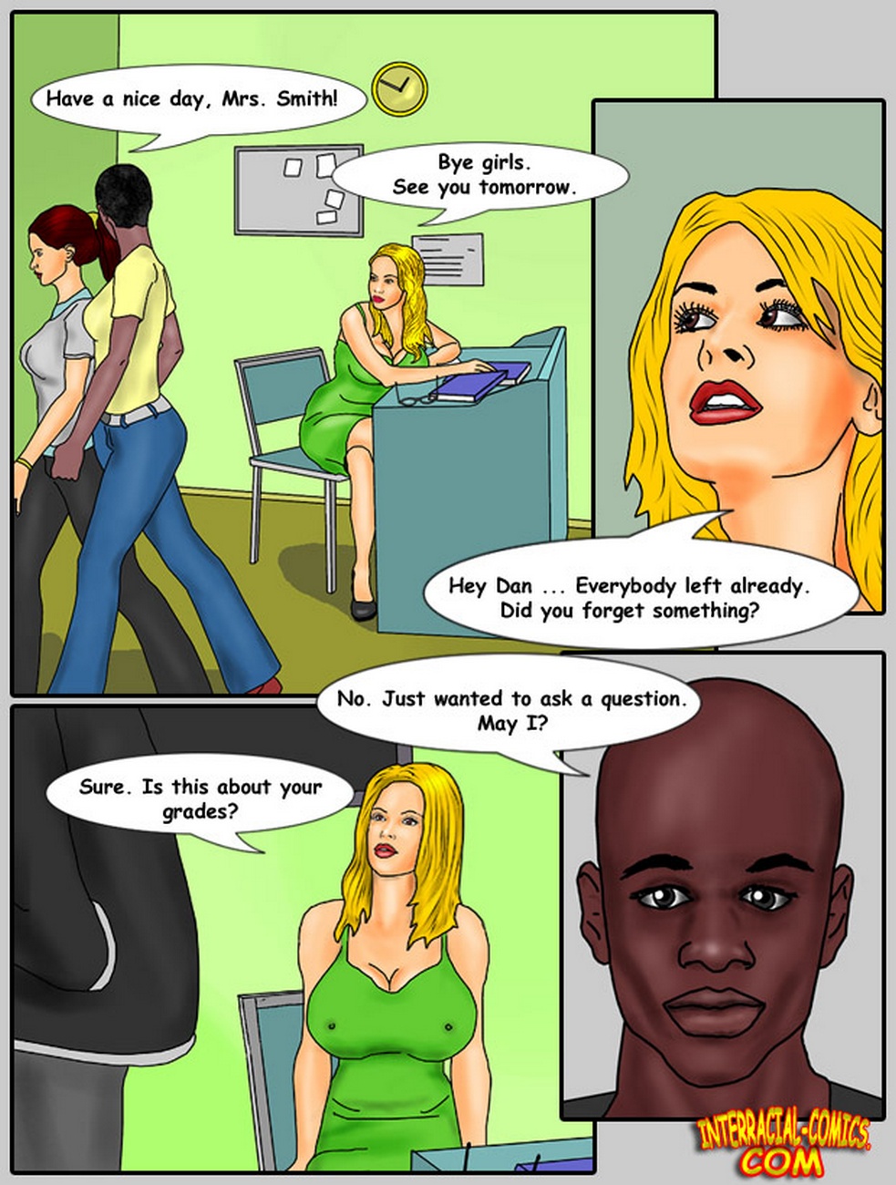 Sex Teacher Porn Comic - Page 003