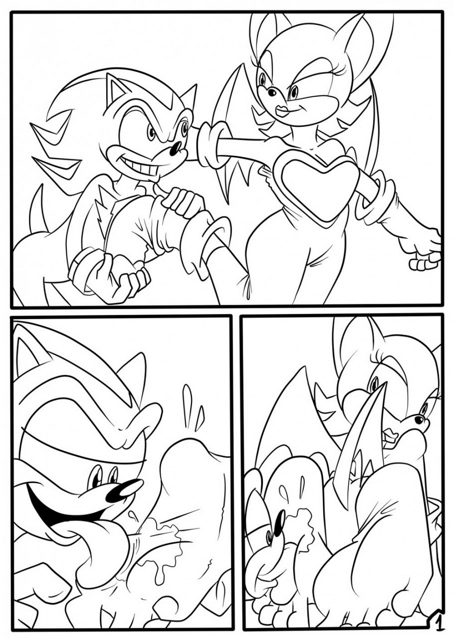 Shadow And Rouge Porn Comic - Page 002