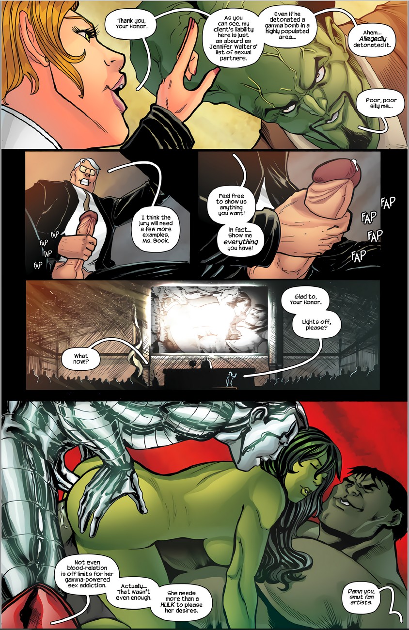 Hd Hulk Porn - She-Hulk HD Hentai Porn Comic - 005