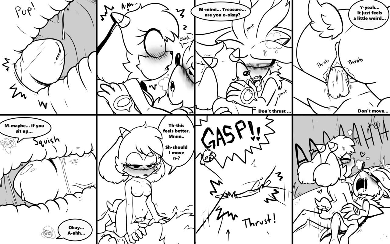 Silver The Hedgehog And A Goat Porn Comic - Page 021