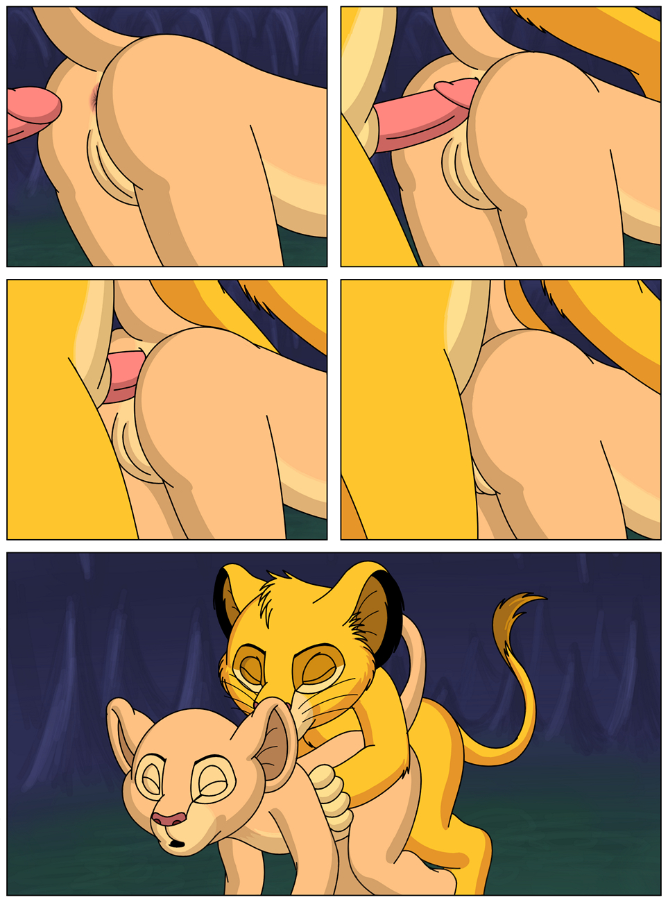 Simba Sex - Hentai Comic <b>Porn</b> Comic Sex Manga - HentaiMy.