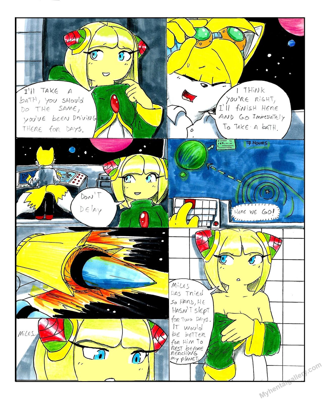 Six Girls And A <b>Fox</b> <b>Manga</b> Comic - Page 004_6.