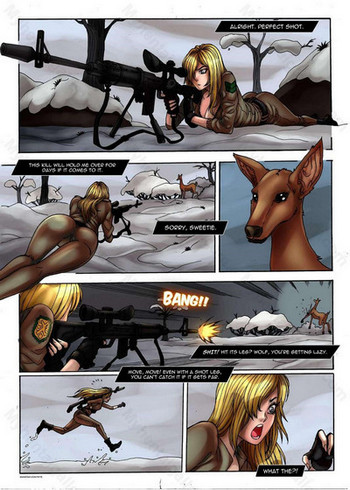 Sniper Wolf s Lullaby Porn Comic HD Porn Comics 