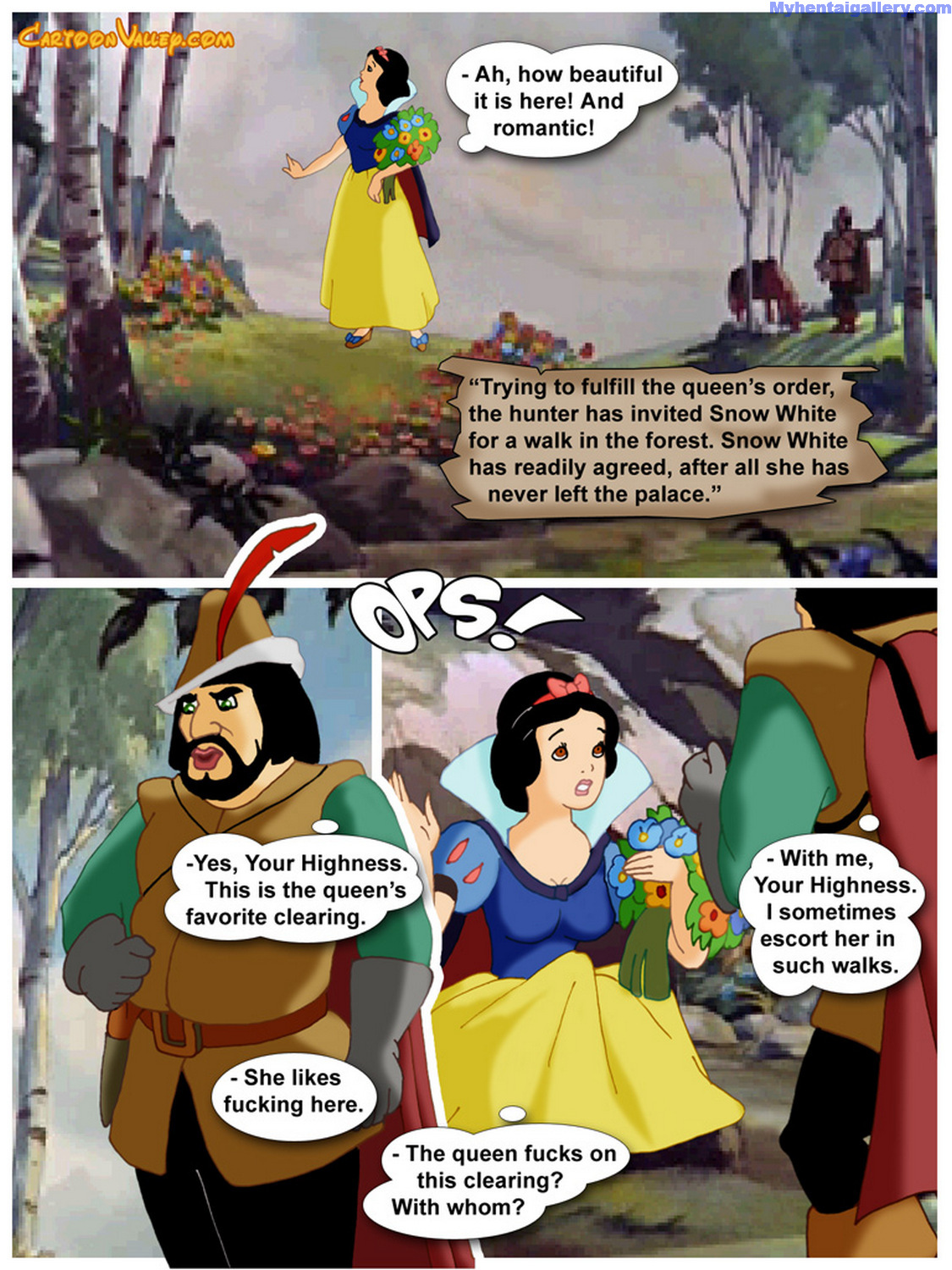 Snow White And The Seven Dwarf Queers 2 Porn Comic - Page 006