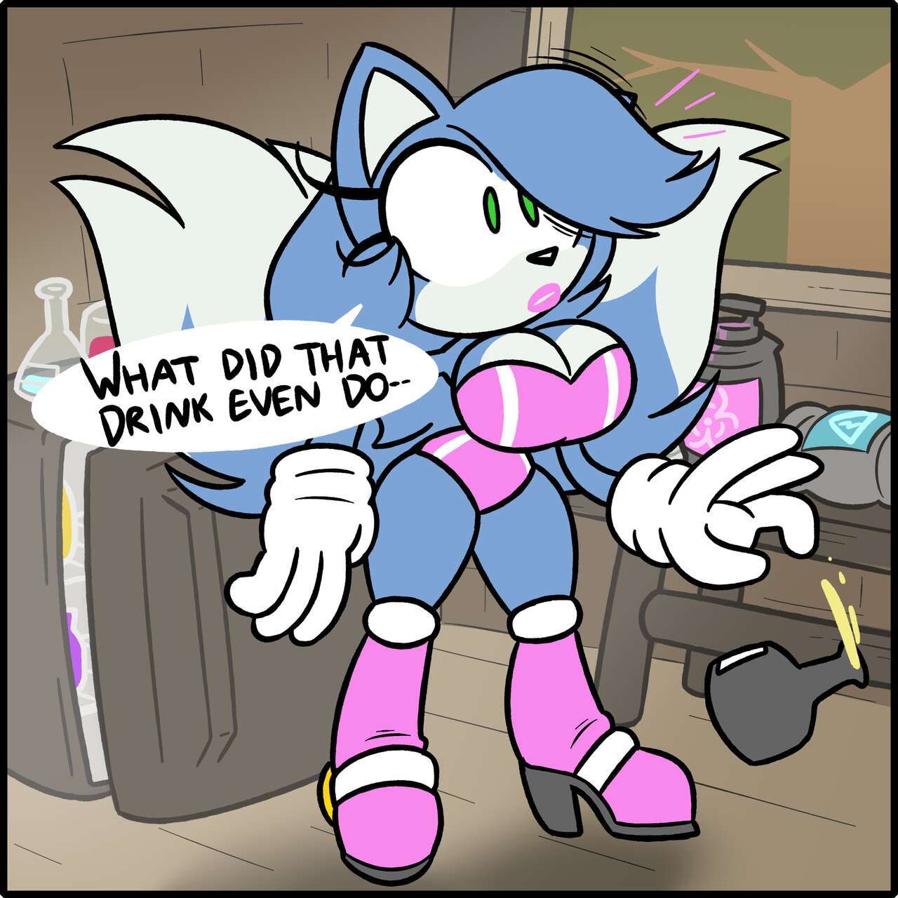 Sonic Donation Drive Porn Comic - Page 009