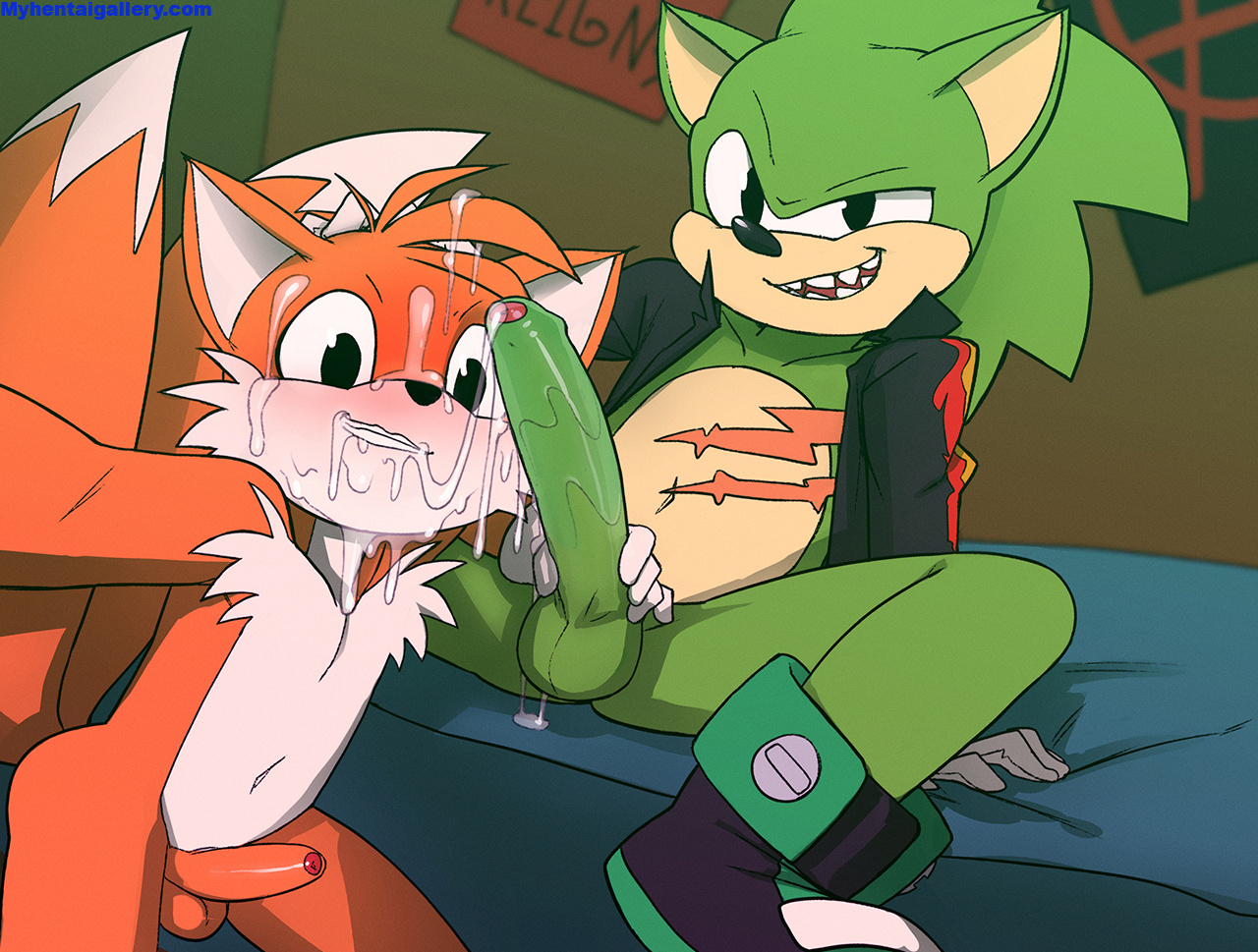 Sonic-Tails Cuckolding Porn Comic - Page 001