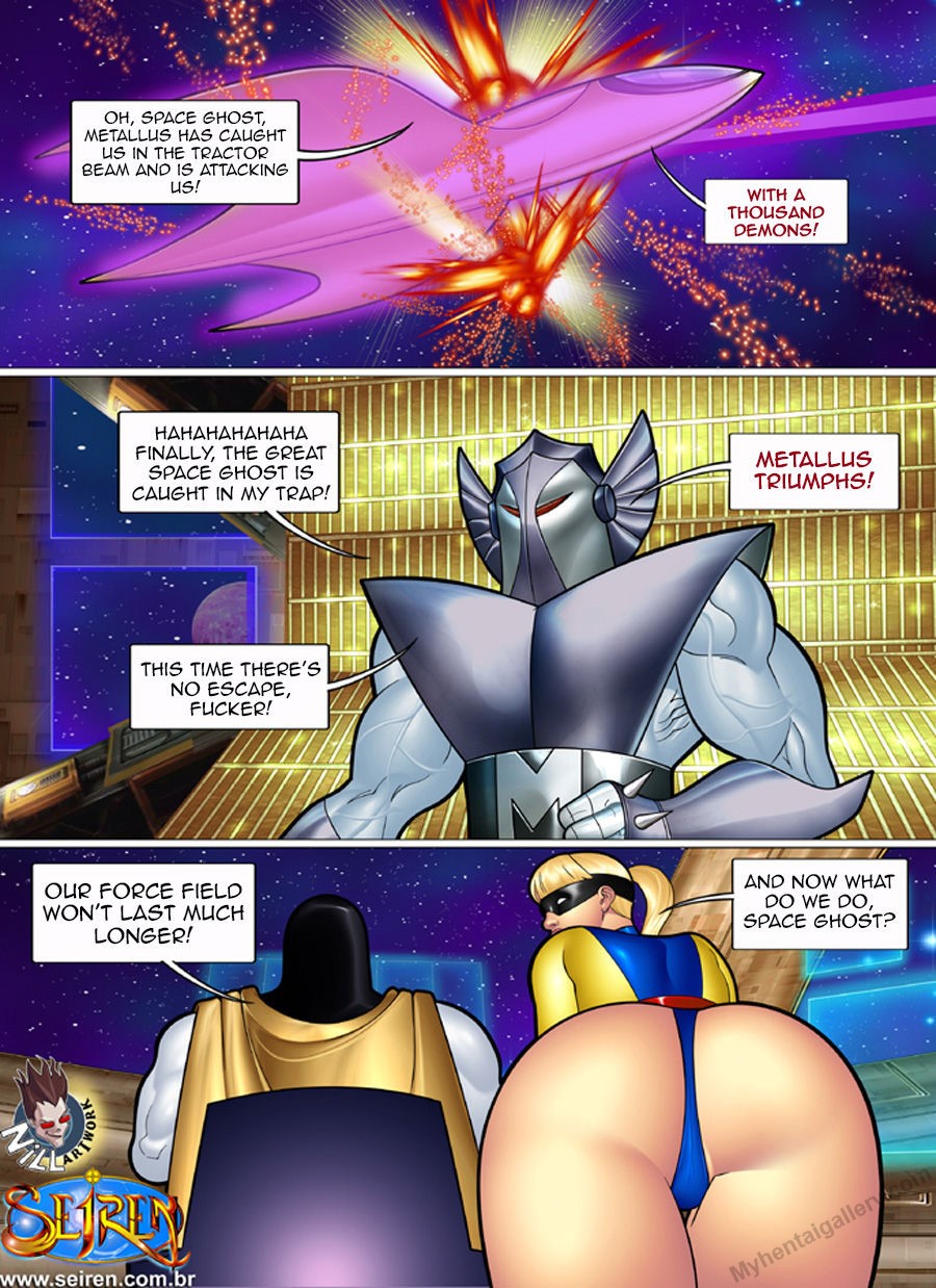 Space Ghost 1 Porn Comic - Page 002