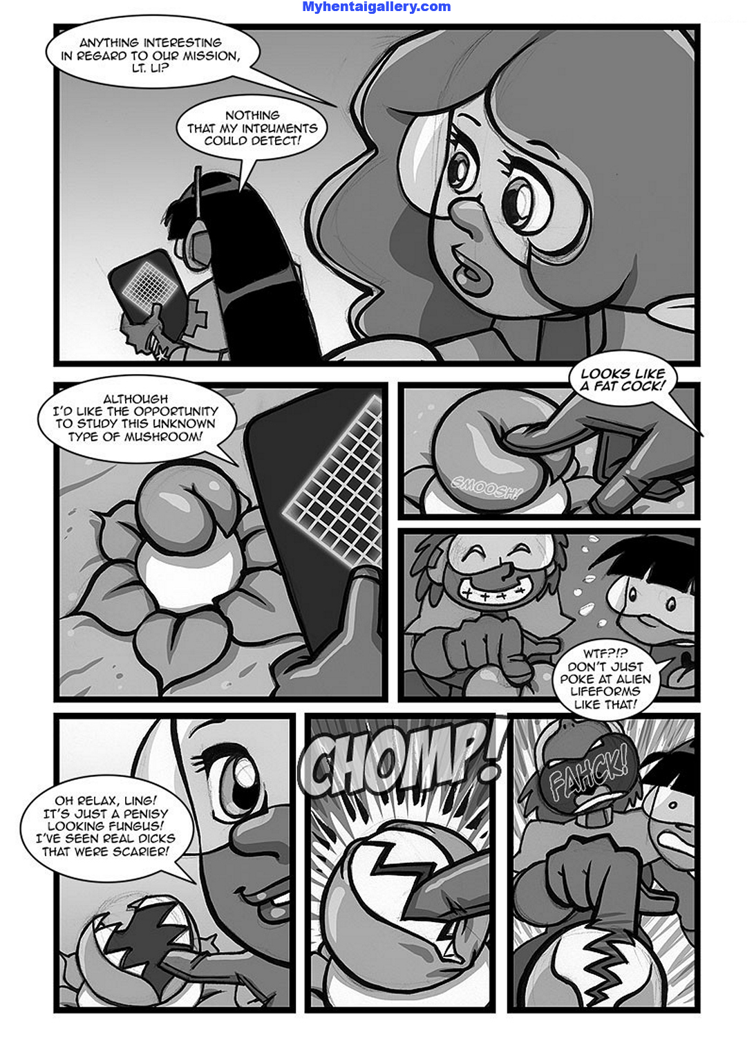 Space Sex Squad 3 Porn Comic - Page 008