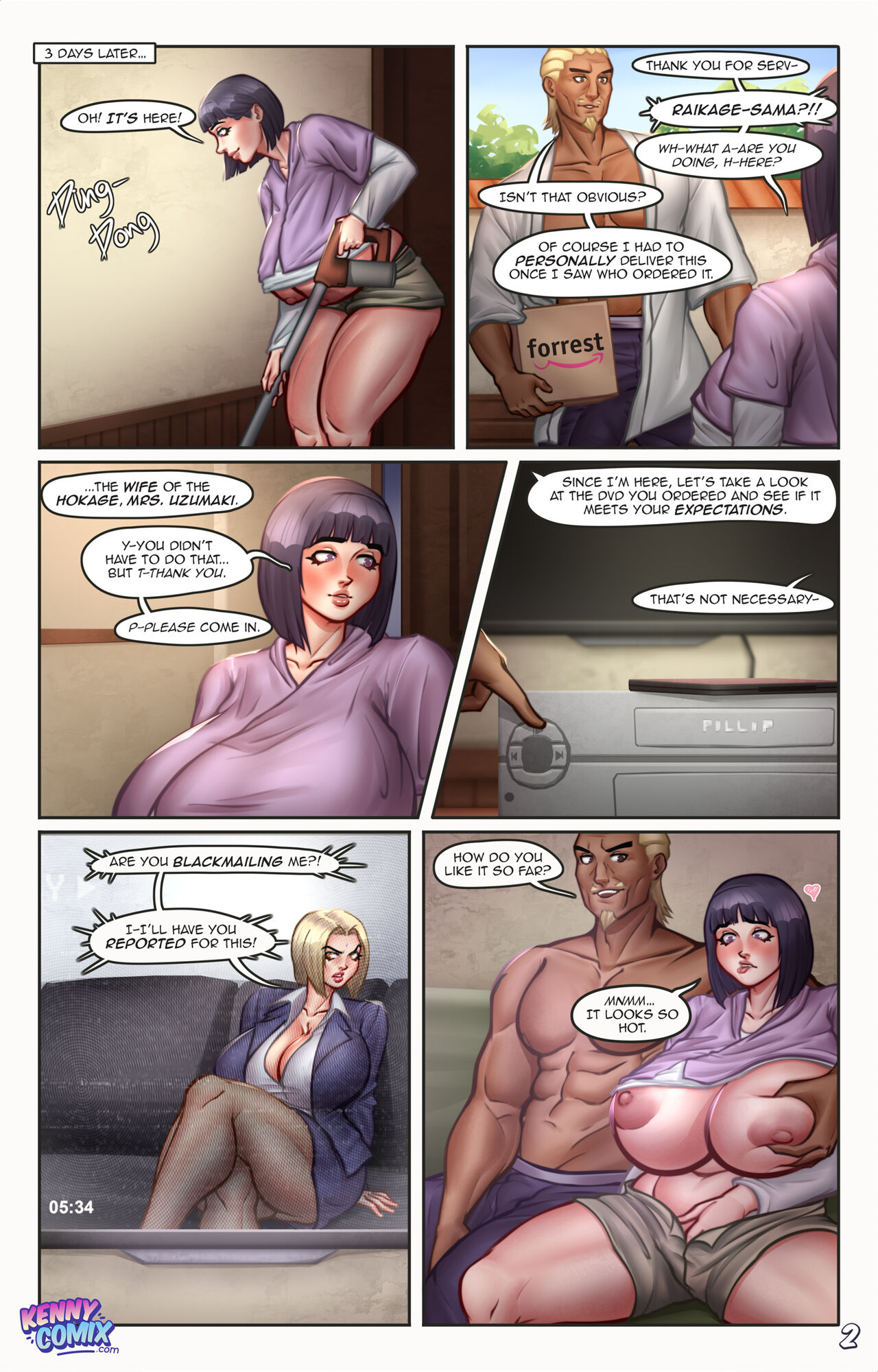 Special Delivery Porn Comic - Page 003