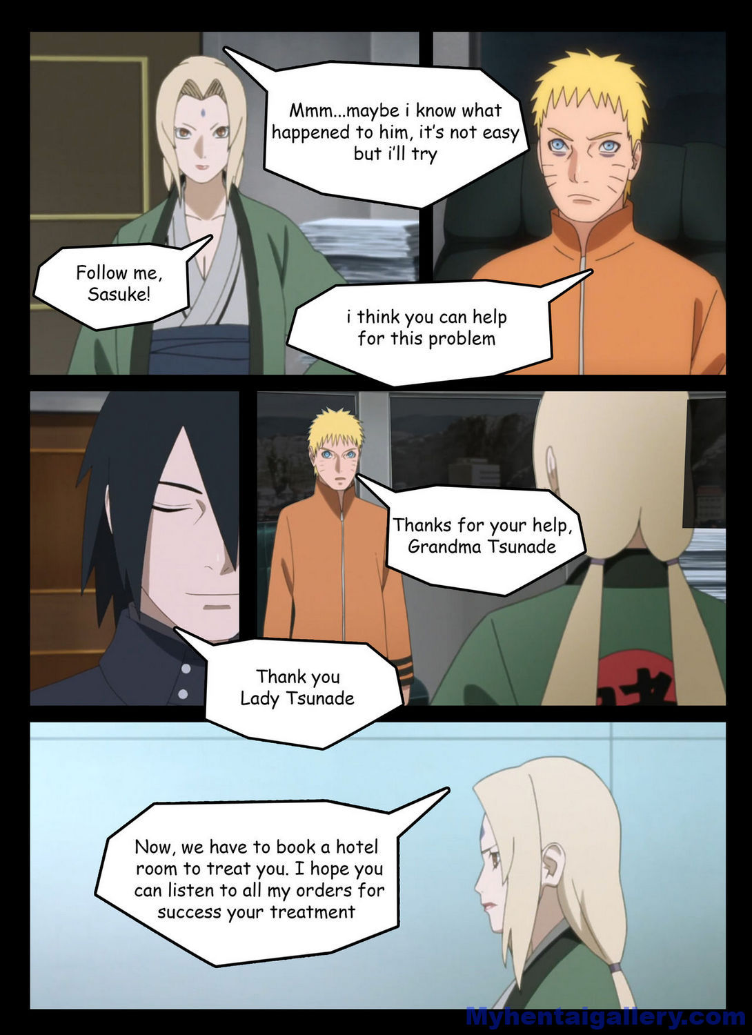 Special Treatment By Lady Tsunade Porn Comic - Page 004