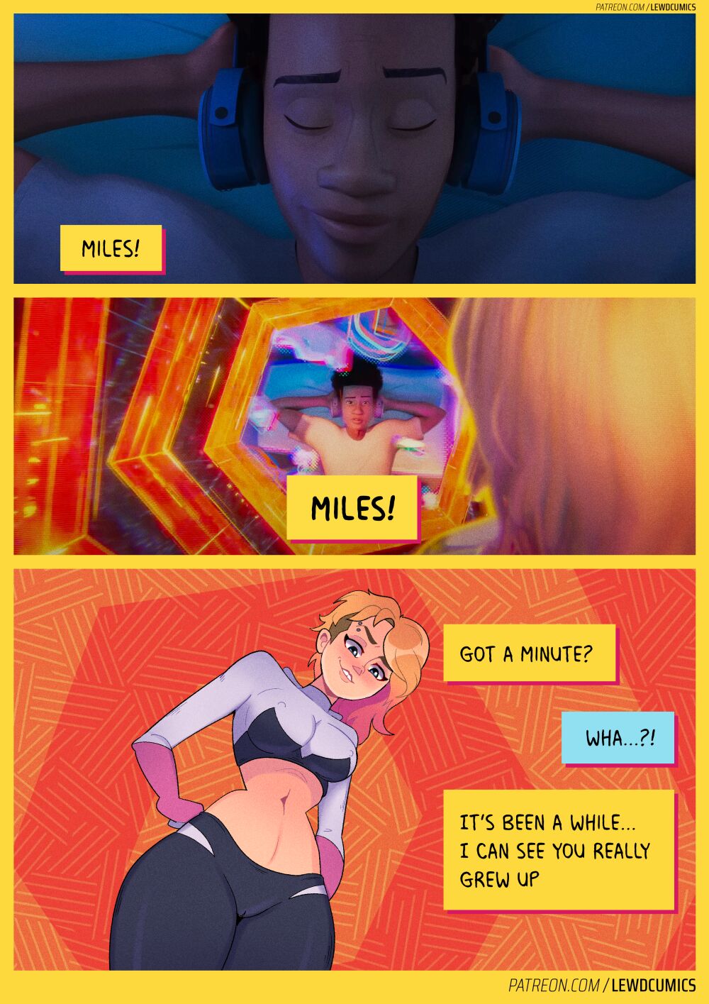 Spider-Man - Across The Spider-Verse 1 Porn Comic - Page 002