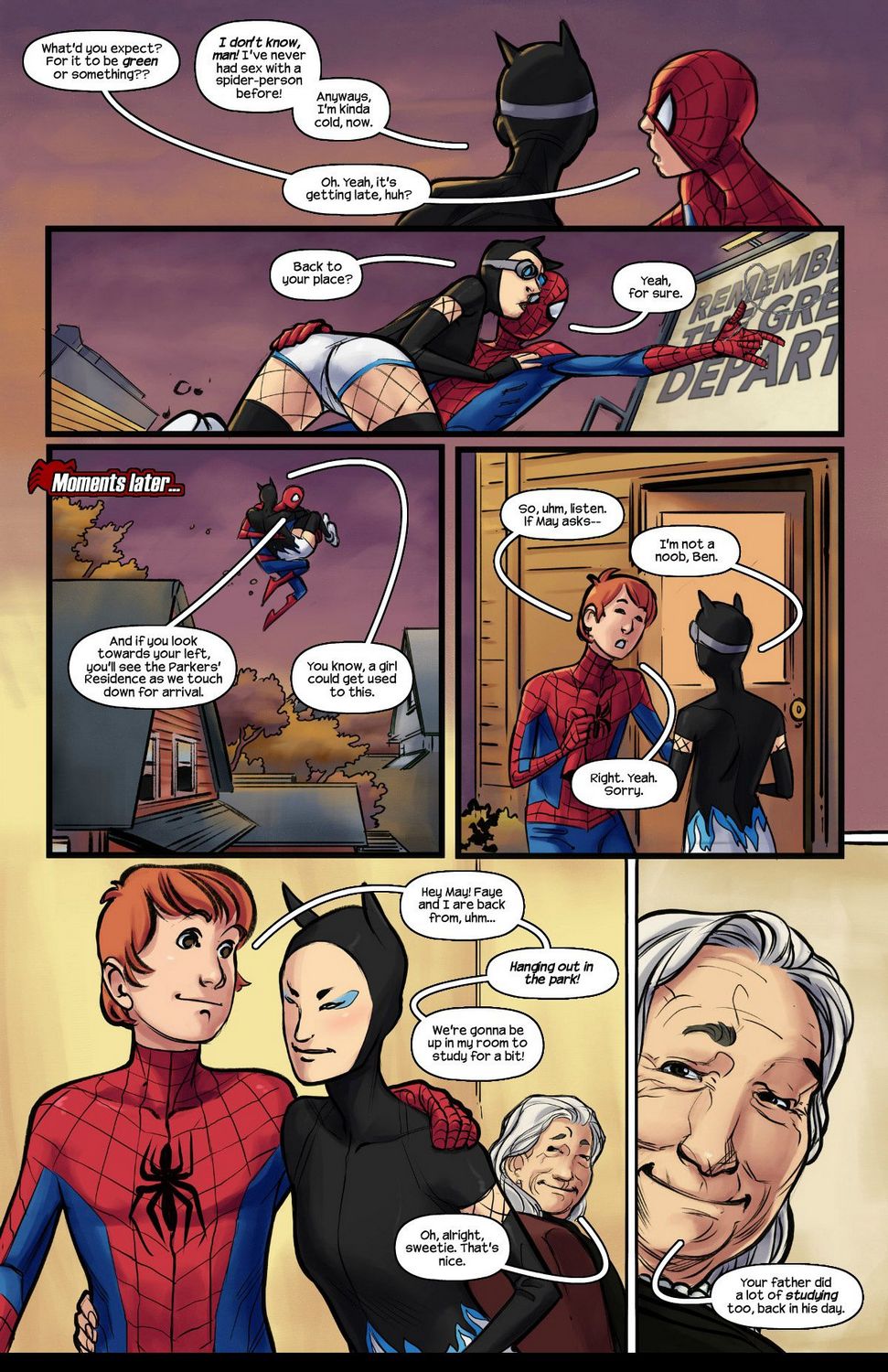 Spider-Man - Bloodline HD Hentai Porn Comic - 008