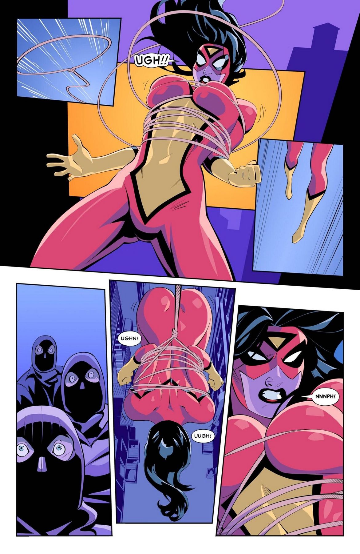 Spider-Woman - Return Of Hangman 1 Porn Comic - Page 014