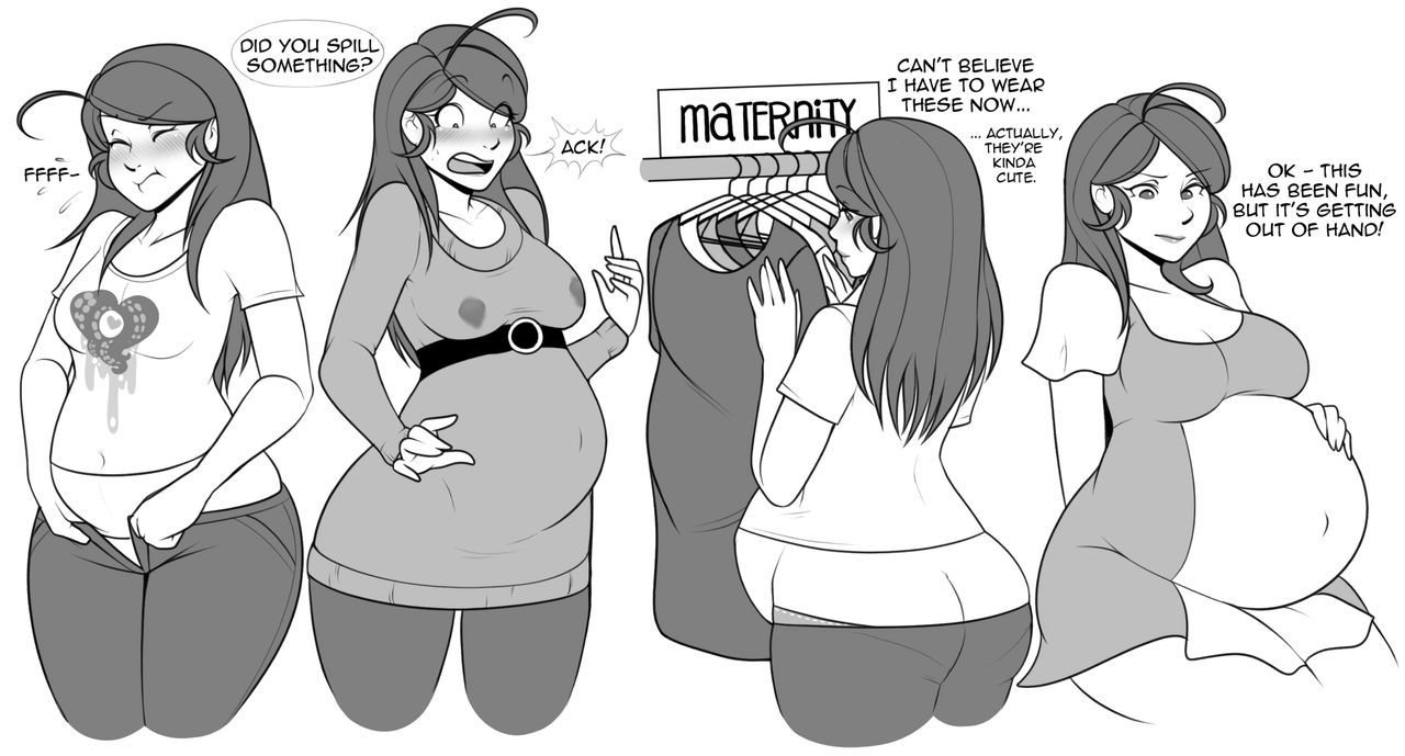 Spontaneous Pregnancy Porn Comic - Page 004