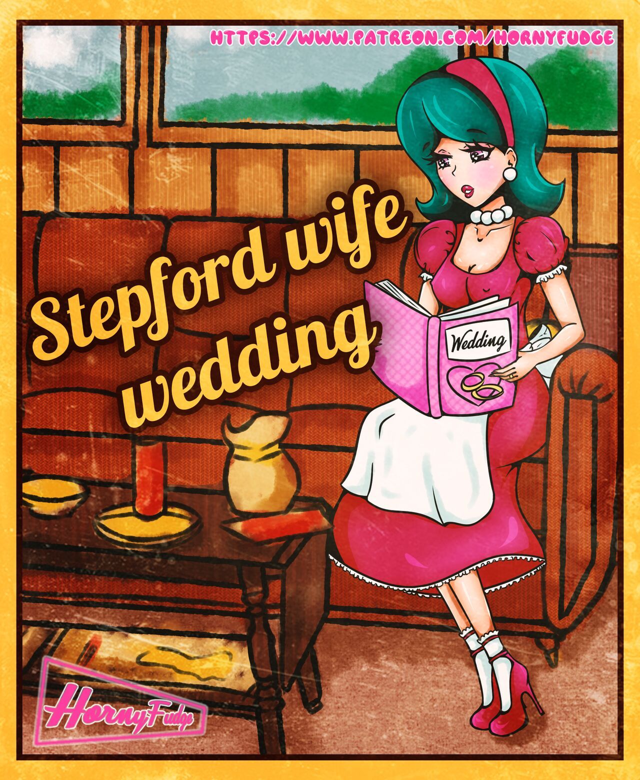 Stepford Wife Wedding Porn Comic - Page 001