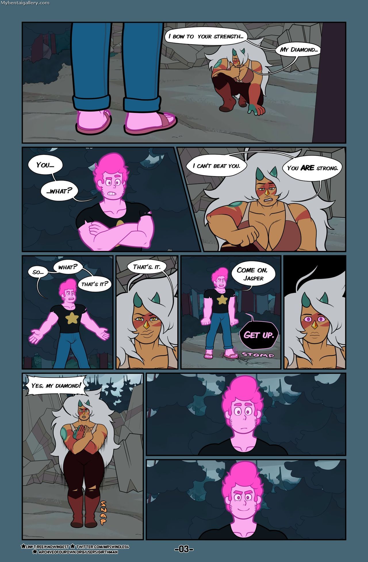 Steven Universe Fervor 1 - Because I Said So Porn Comic - Page 004