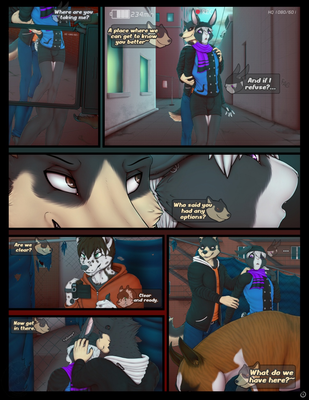 Stray Dog Porn Comic - Page 002