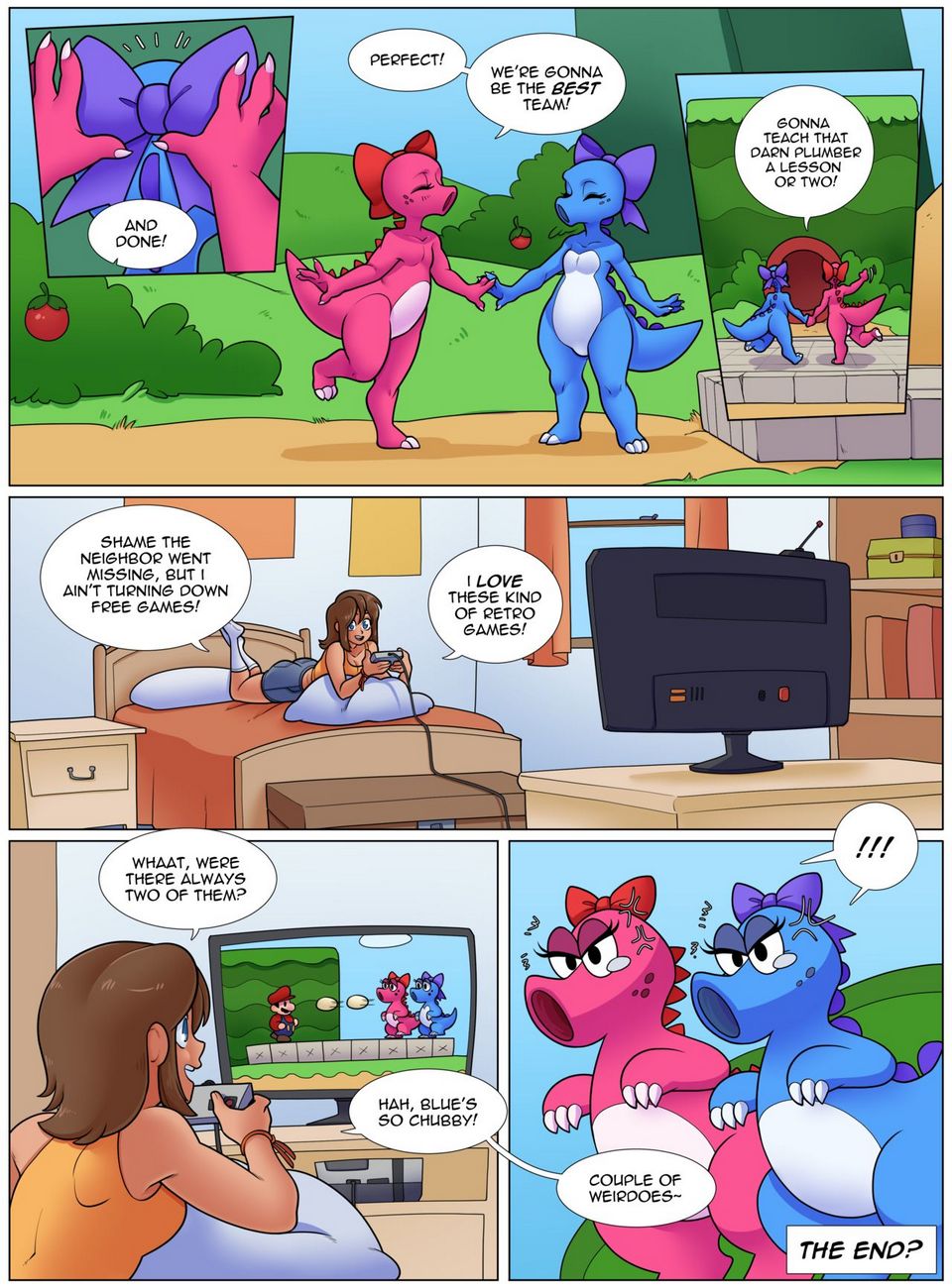 Super Birdo Bros Porn Comic - Page 007