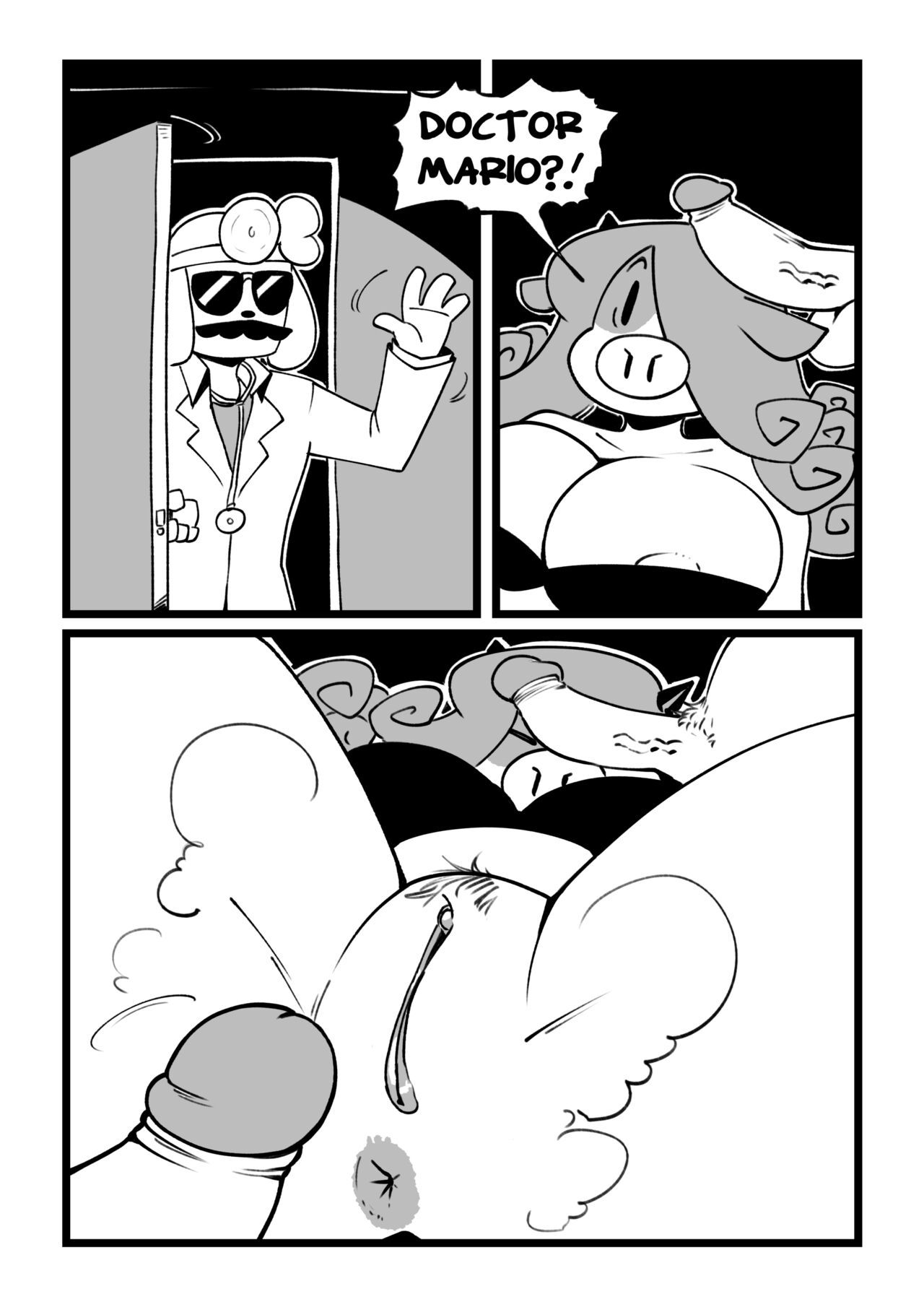 Super Milker Bros Porn Comic - Page 008