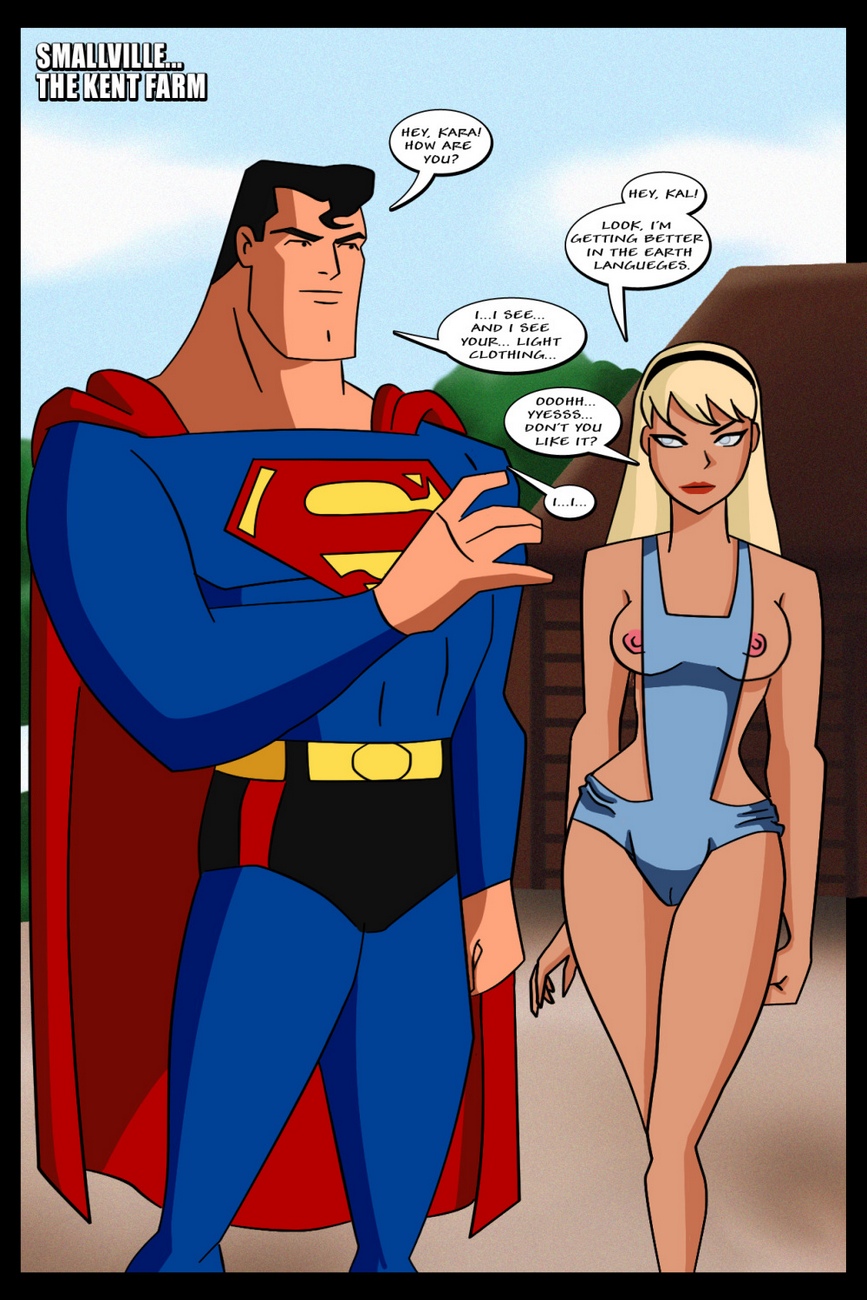 Supergirl Adventures 2 - Horny Little Girl Porn Comic - Page 002