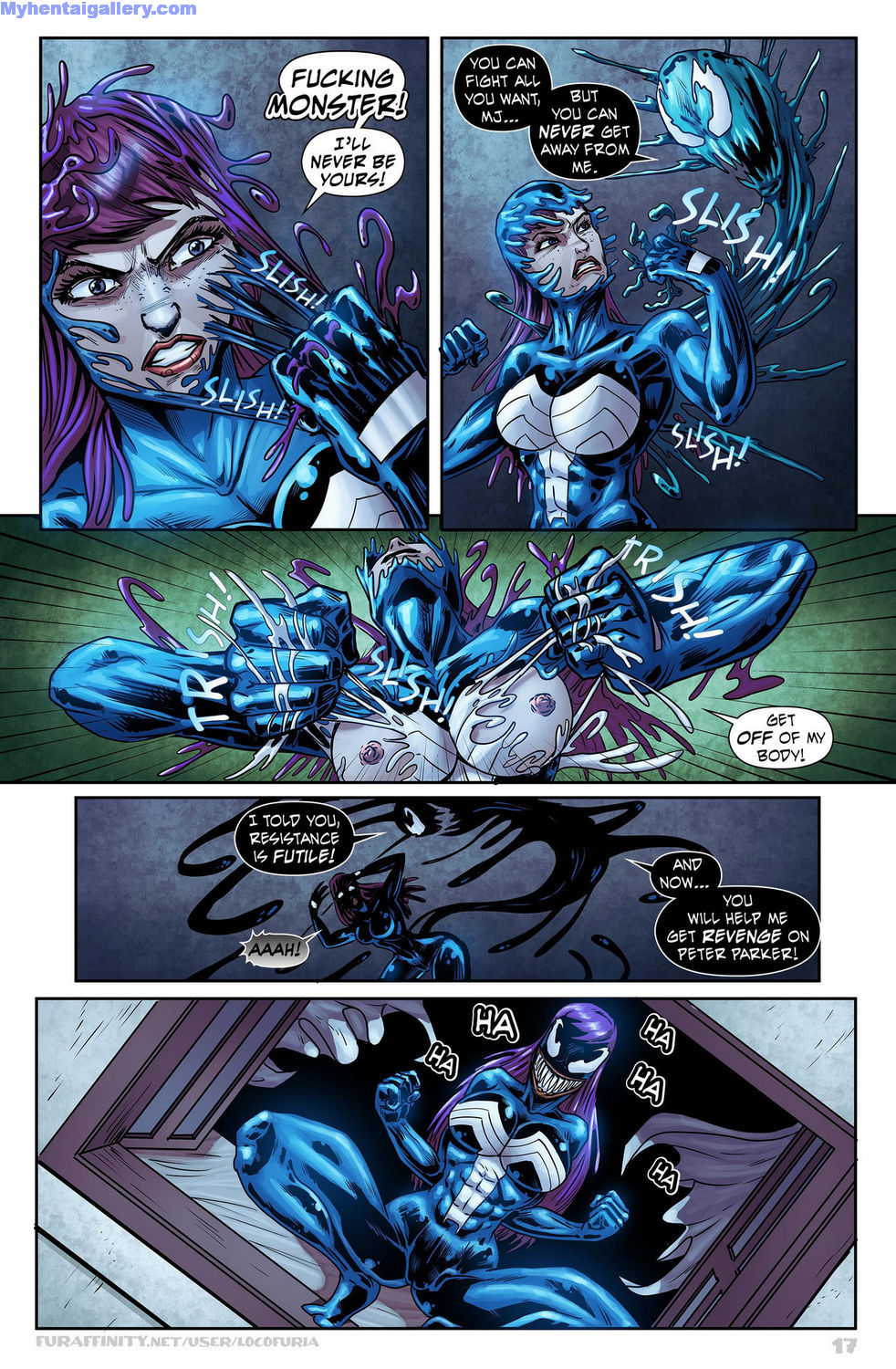 Symbiote 2 HD Hentai Porn Comic - 018