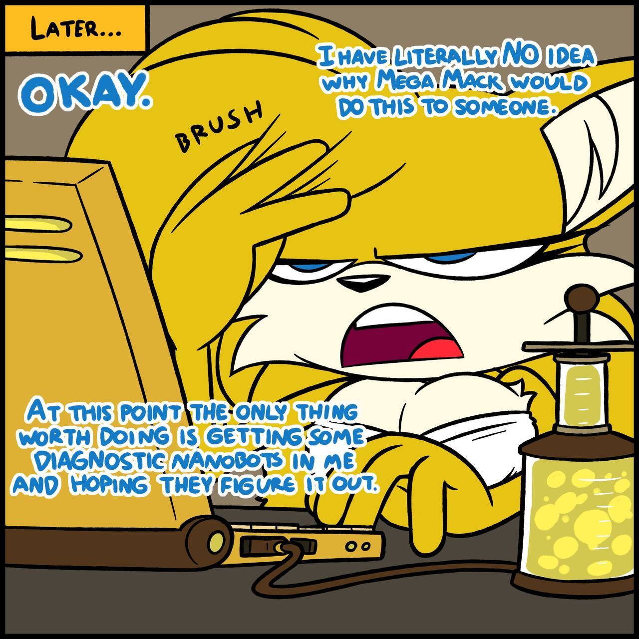 Tails Donation Drive Porn Comic - Page 006