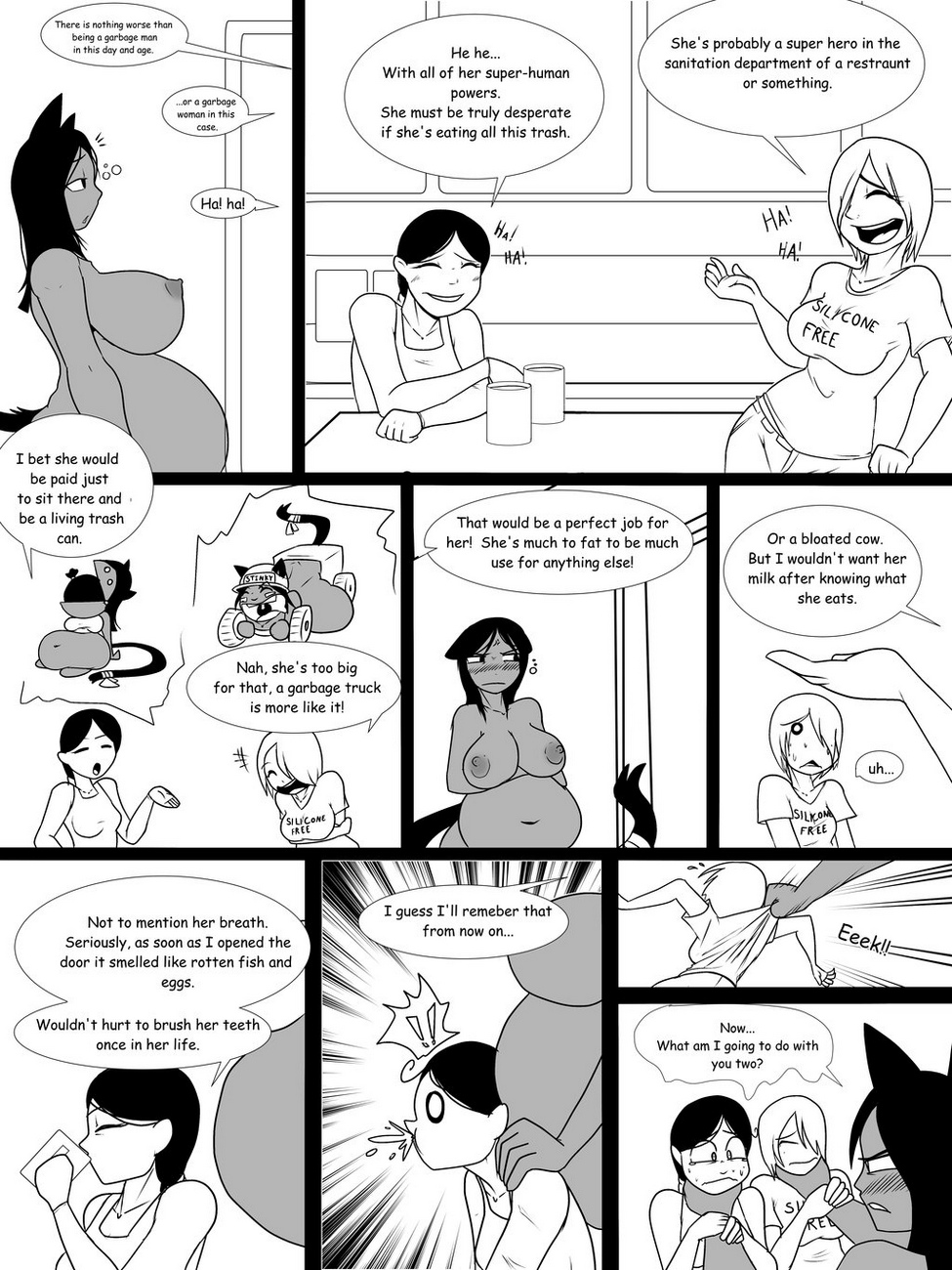 Garbage Cartoon Porn - Taking Out The Trash Porn Comic - Page 016