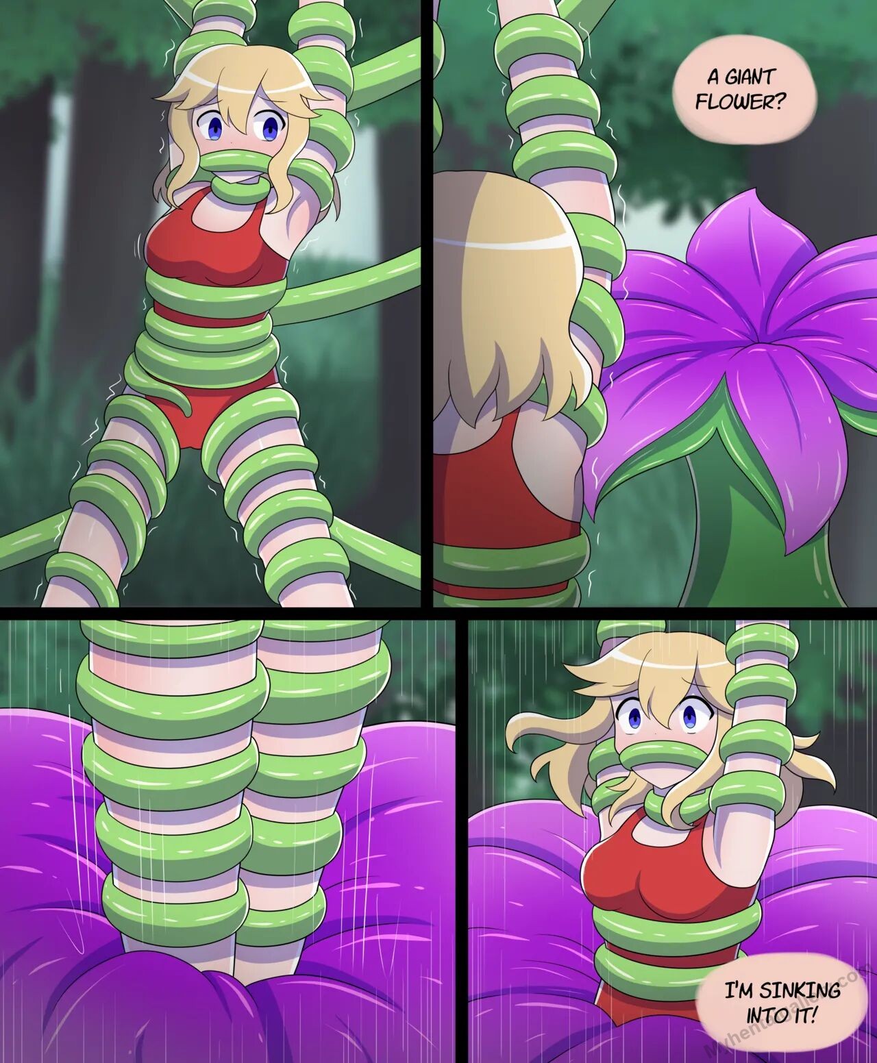 Tentacle Plant Porn Comic - Page 006